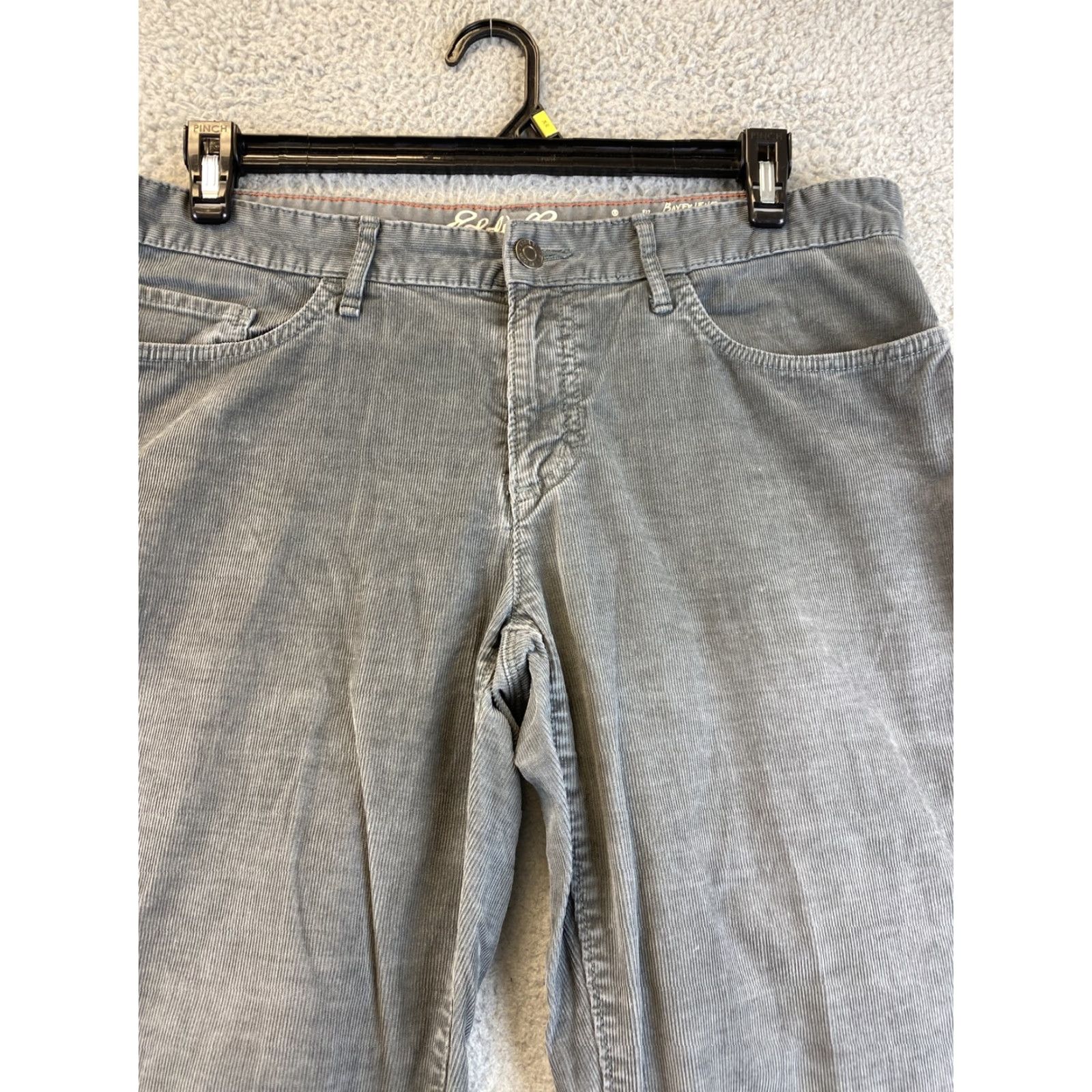 Eddie Bauer Eddie Bauer Womens Boyfriend Size 12 gray Jeans Corduroy 91-33 Slimming Regular Womens Boyfriend Jeans Gray Corduroy 12 Eddie Bauer Size 34" / US 12 / IT 48 - 2 Thumbnail