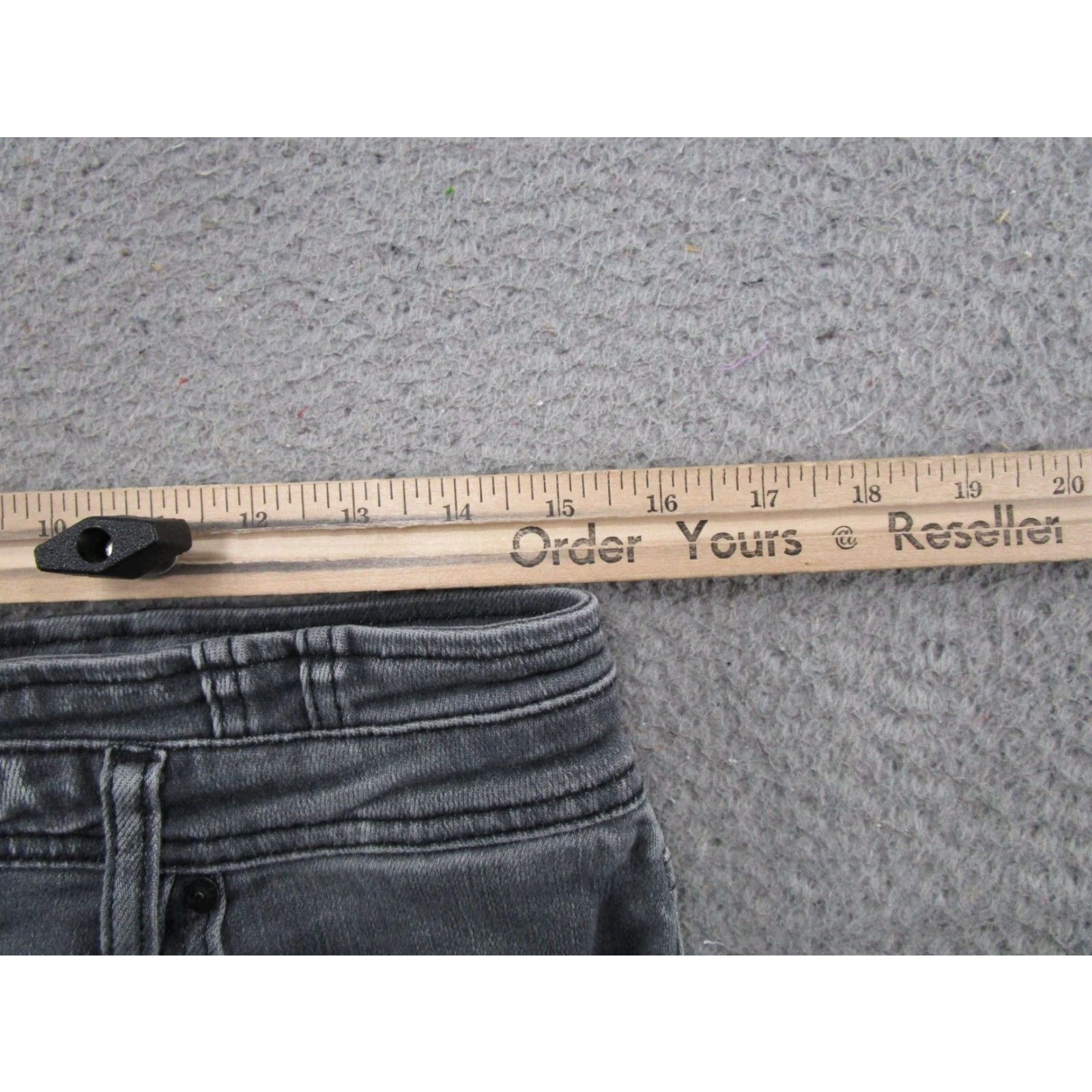 Vintage Kancan Jeans Womens High Rise Black Stretch Denim Size 30 Skinny Regular 5-Pocket Logo Denim Brand KanCan Womens Jeans Size 30" / US 8 / IT 44 - 6 Thumbnail