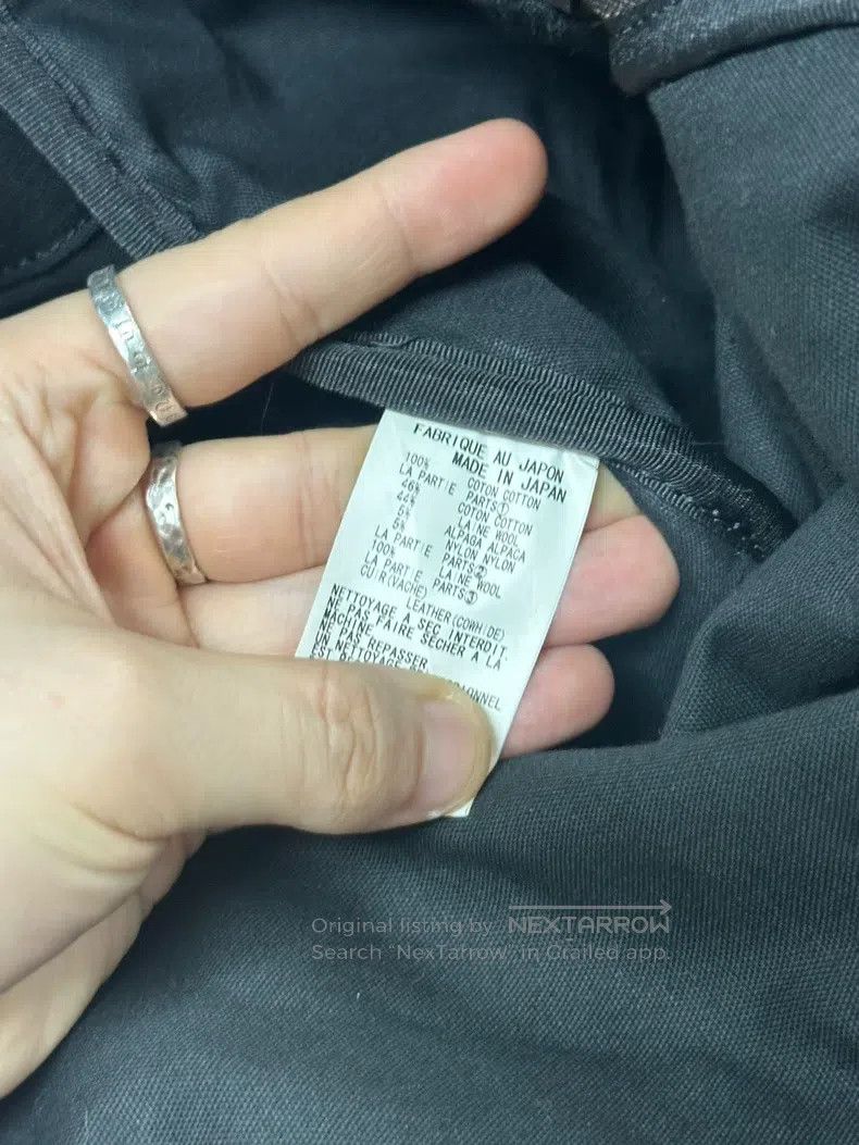 Yohji Yamamoto Yohji Yamamoto Patchwork Backpack Size ONE SIZE - 9 Thumbnail
