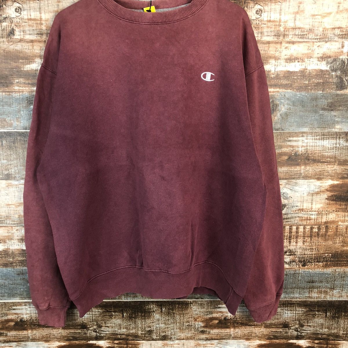 Champion Champion Faded vintage Maroon Sweatshirt #A1983 Size US L / EU 52-54 / 3 - 3 Thumbnail