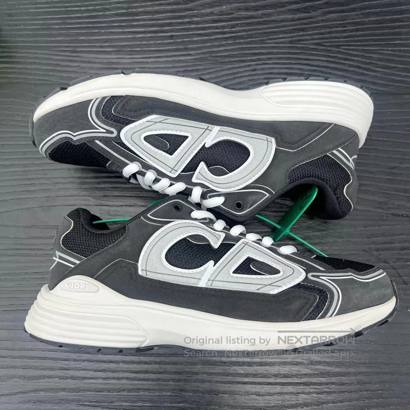 Dior Black Low-Top Sneakers Size 7.5. Size US 7.5 / EU 40-41 - 3 Thumbnail