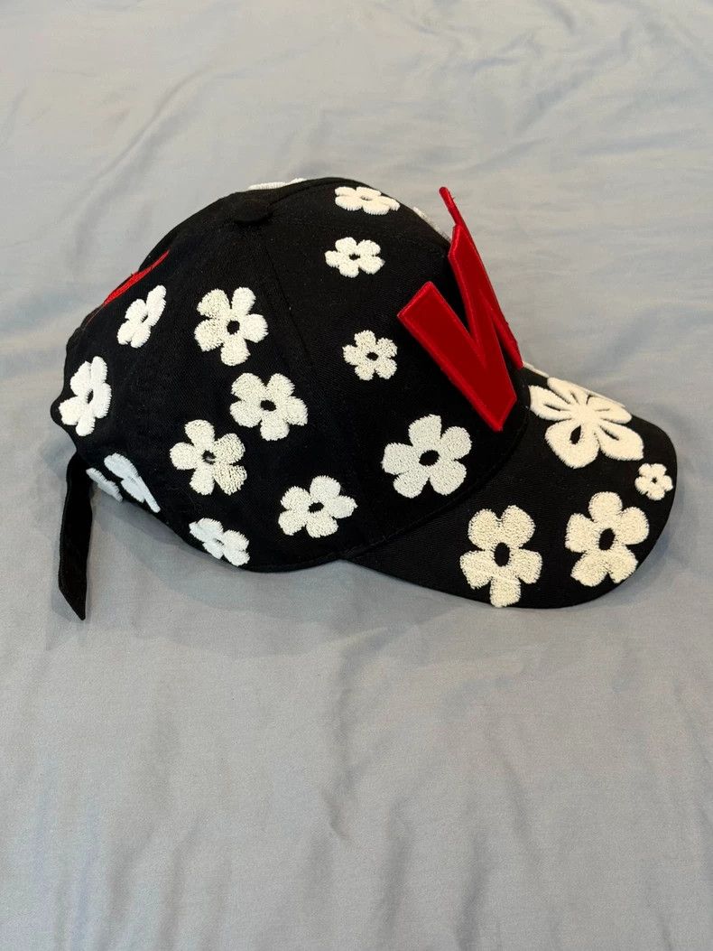 Walter Van Beirendonck walter van beirendonck Versace Small Flower Baseball Cap Size ONE SIZE - 2 Thumbnail