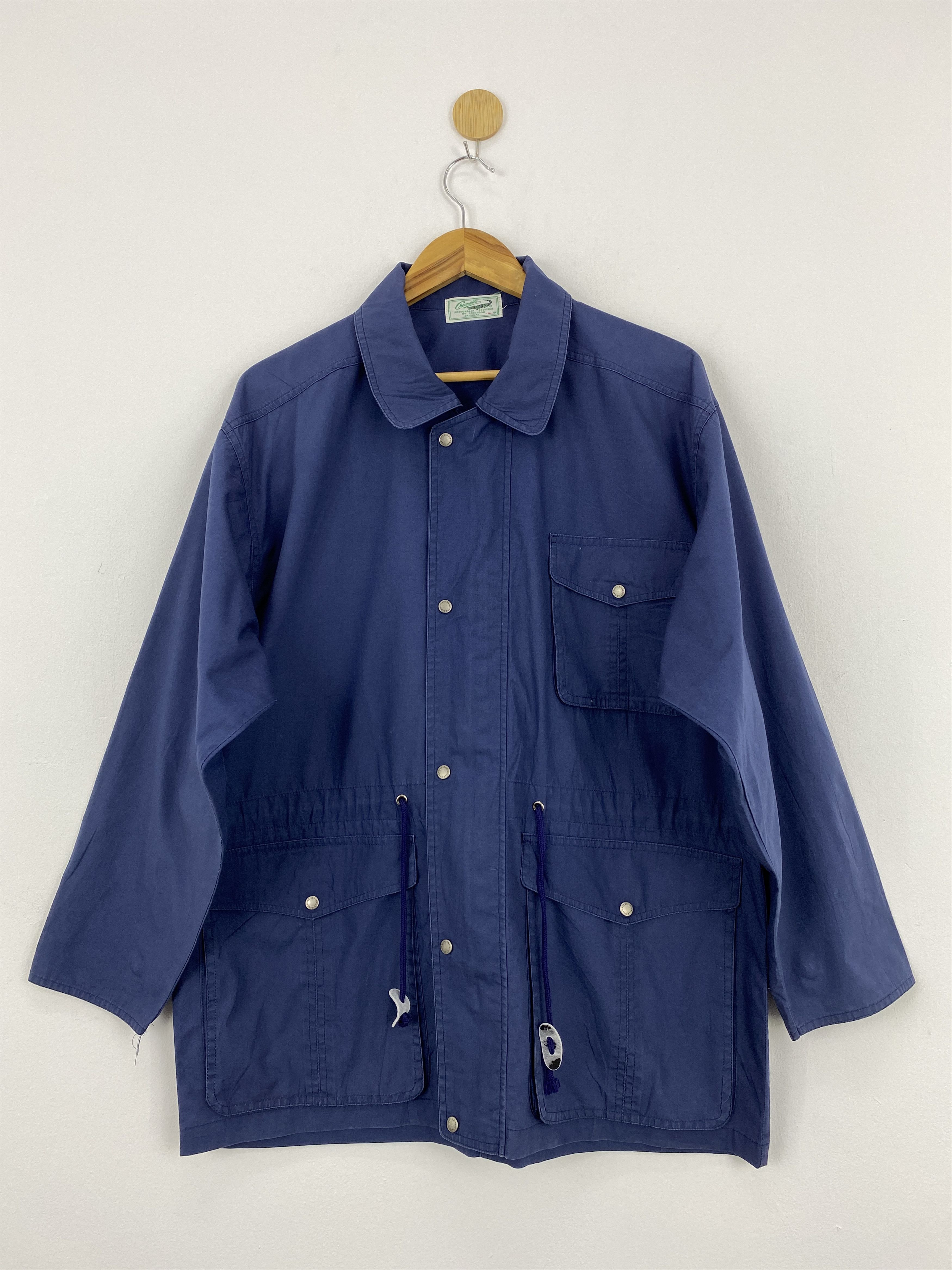 Vintage Vintage Crocodile Multi Pocket Light Zipper Jacket J1807 Size US M / EU 48-50 / 2 - 1 Thumbnail