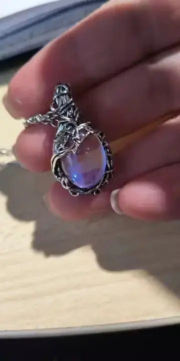 Other Teardrop Vintage Boho Pendant Artificial Gems Size ONE SIZE - 3 Thumbnail