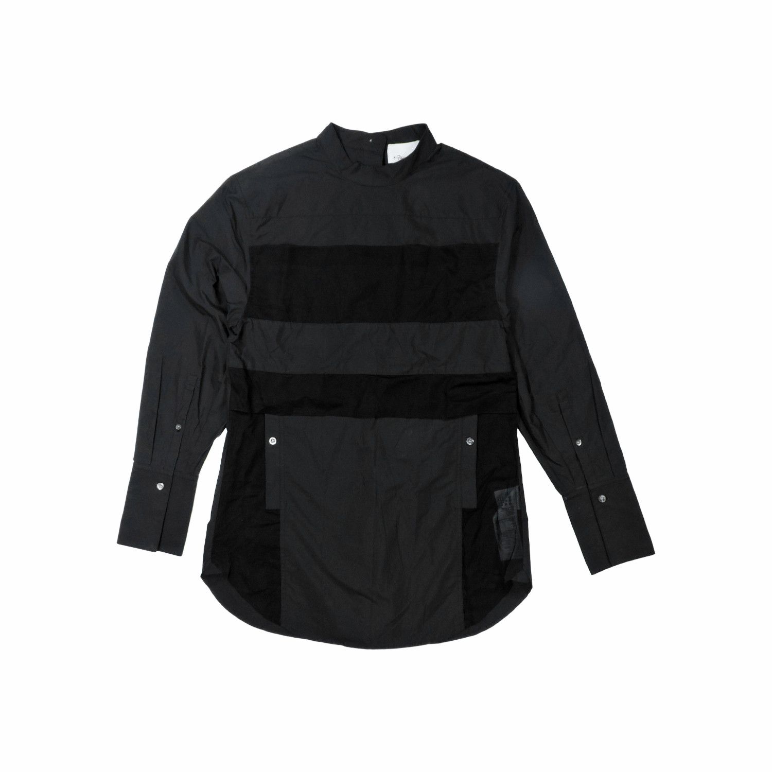 3.1 Phillip Lim 3.1 PHILLIP LIM PANELLED COLOR BLOCK PULLOVER SHIRT Size XS / US 0-2 / IT 36-38 - 1 Thumbnail
