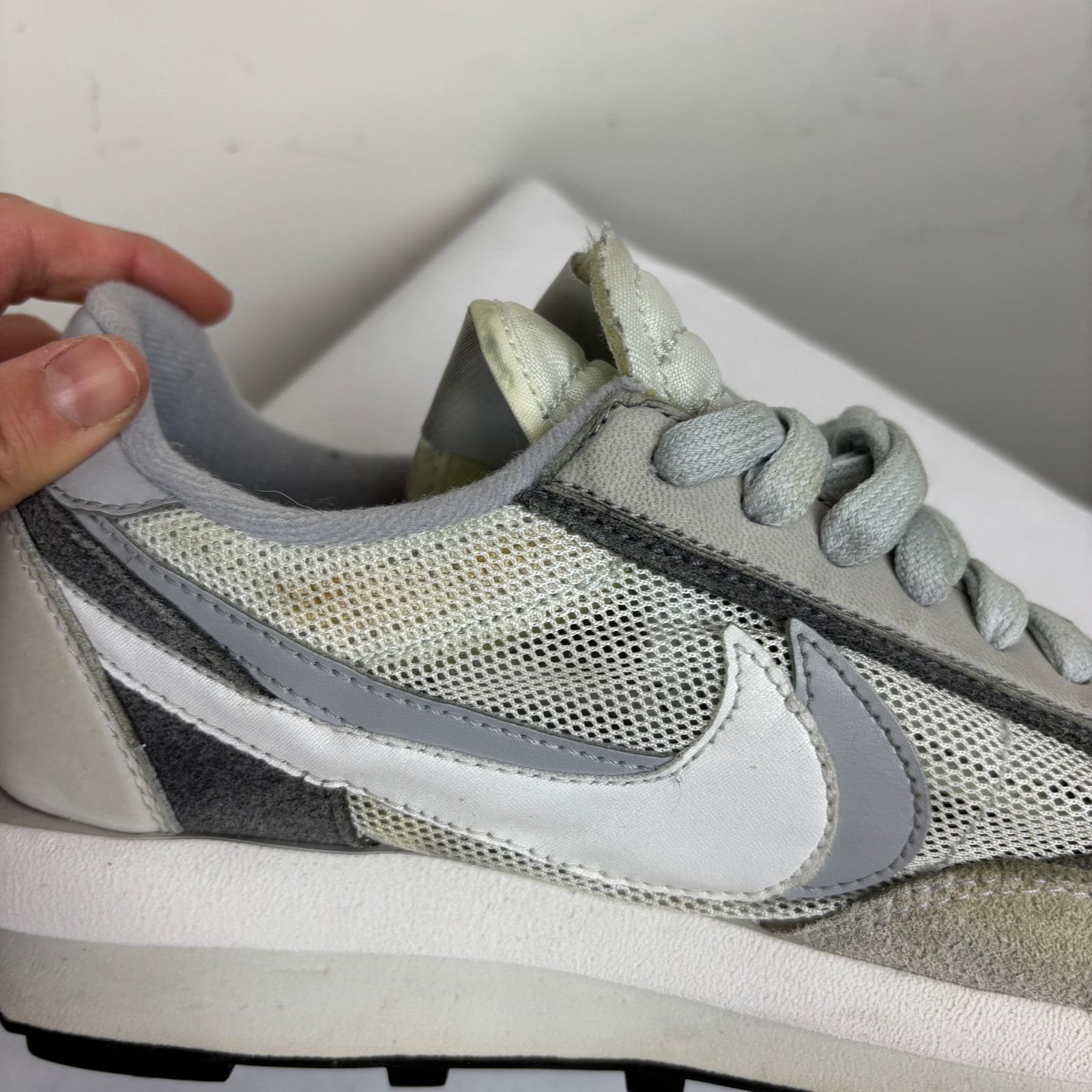 Nike × Sacai Nike LD Waffle Sacai Summit White Sneakers Shoes Men's 10.5 Size US 10.5 / EU 43-44 - 14 Thumbnail