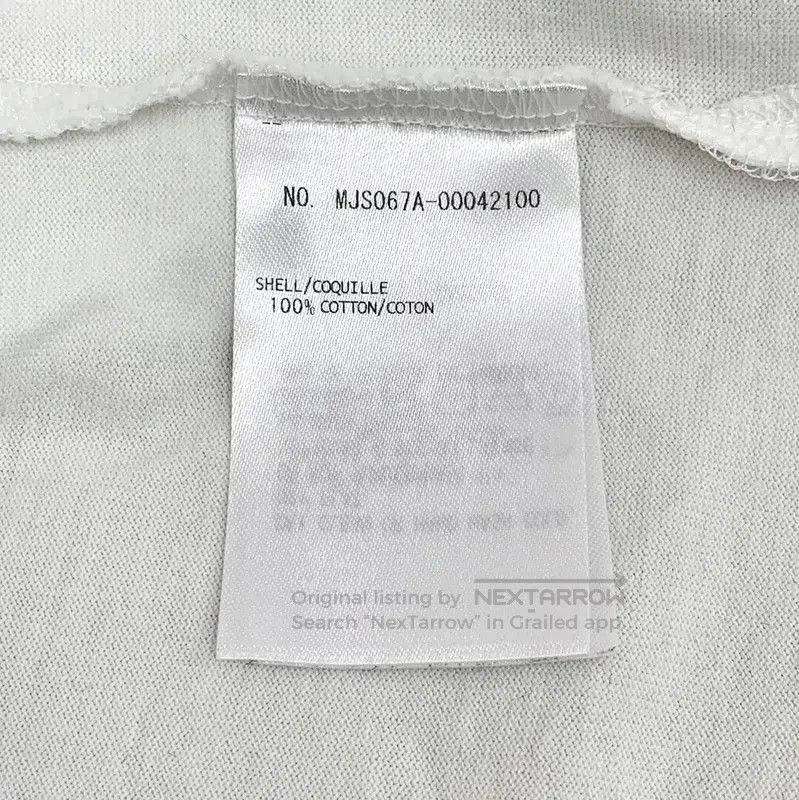 Thom Browne Thom Browne Men's White Cotton T-Shirt Size L . Size US L / EU 52-54 / 3 - 7 Thumbnail