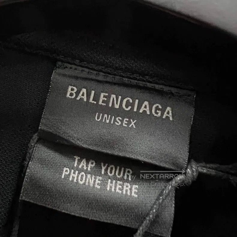 Balenciaga Balenciaga Black Embroidered Polo Shirt. Size US S / EU 44-46 / 1 - 3 Thumbnail