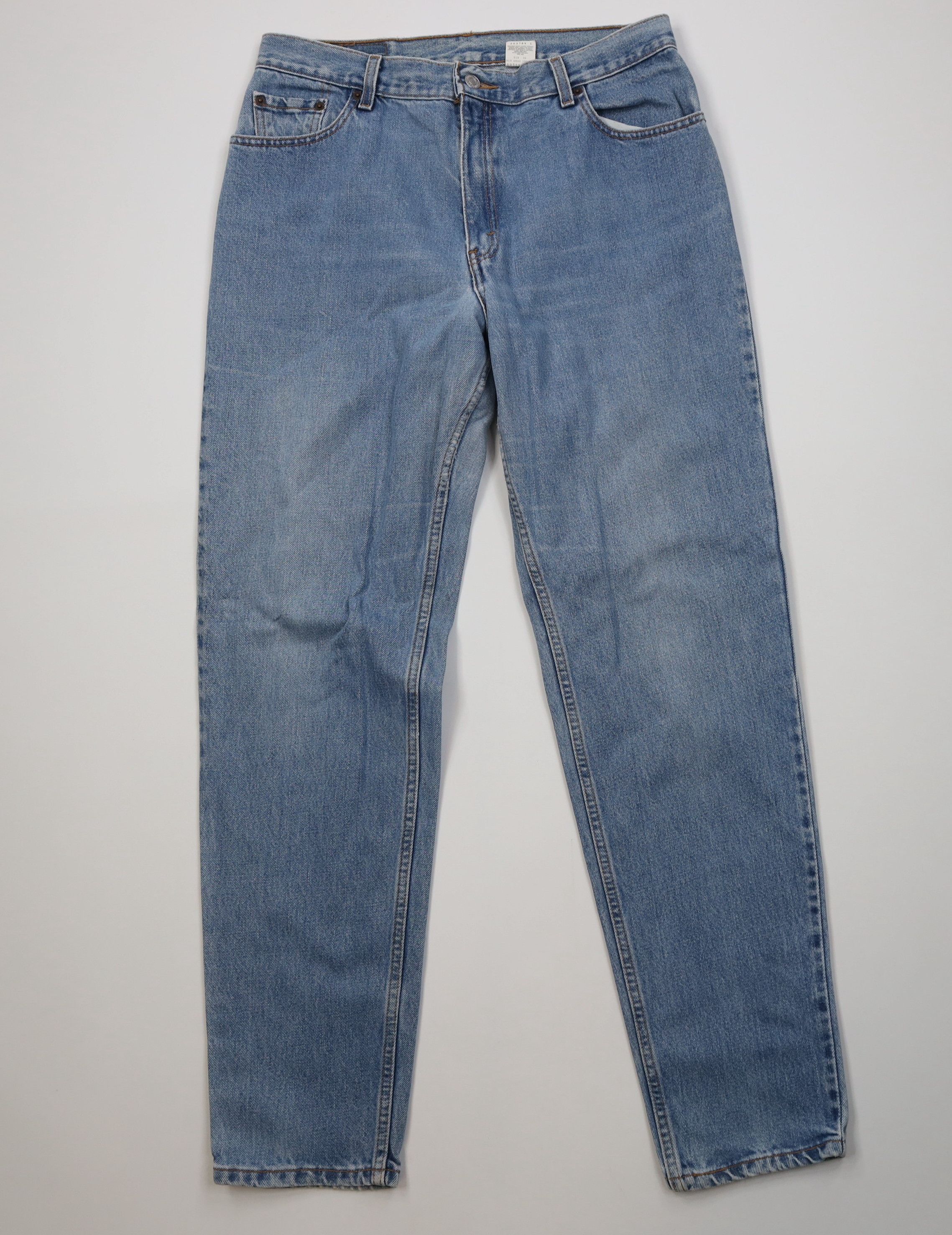 Levi's Vintage Y2K 2000 Levis 550 Juniors Long Tapered Leg Jeans Size 36" / US 14 / IT 50 - 1 Thumbnail