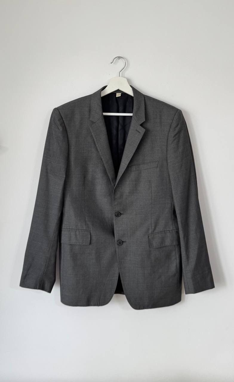 Burberry Burberry London Wool Silk Blend Blazer Size 50R - 1 Thumbnail