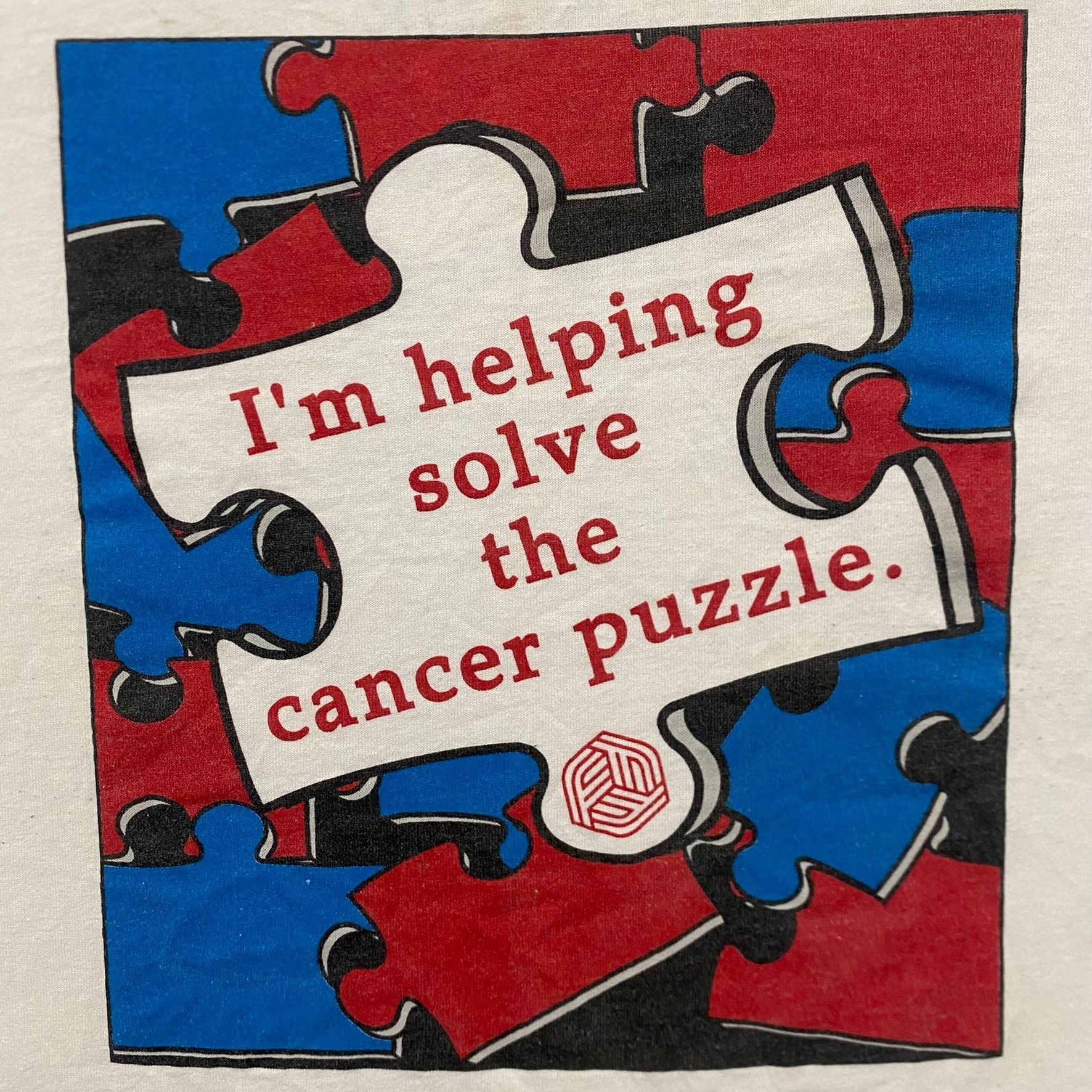 Vintage Vintage 90s Cancer Research T-Shirt Health Science Single St Size US L / EU 52-54 / 3 - 2 Thumbnail