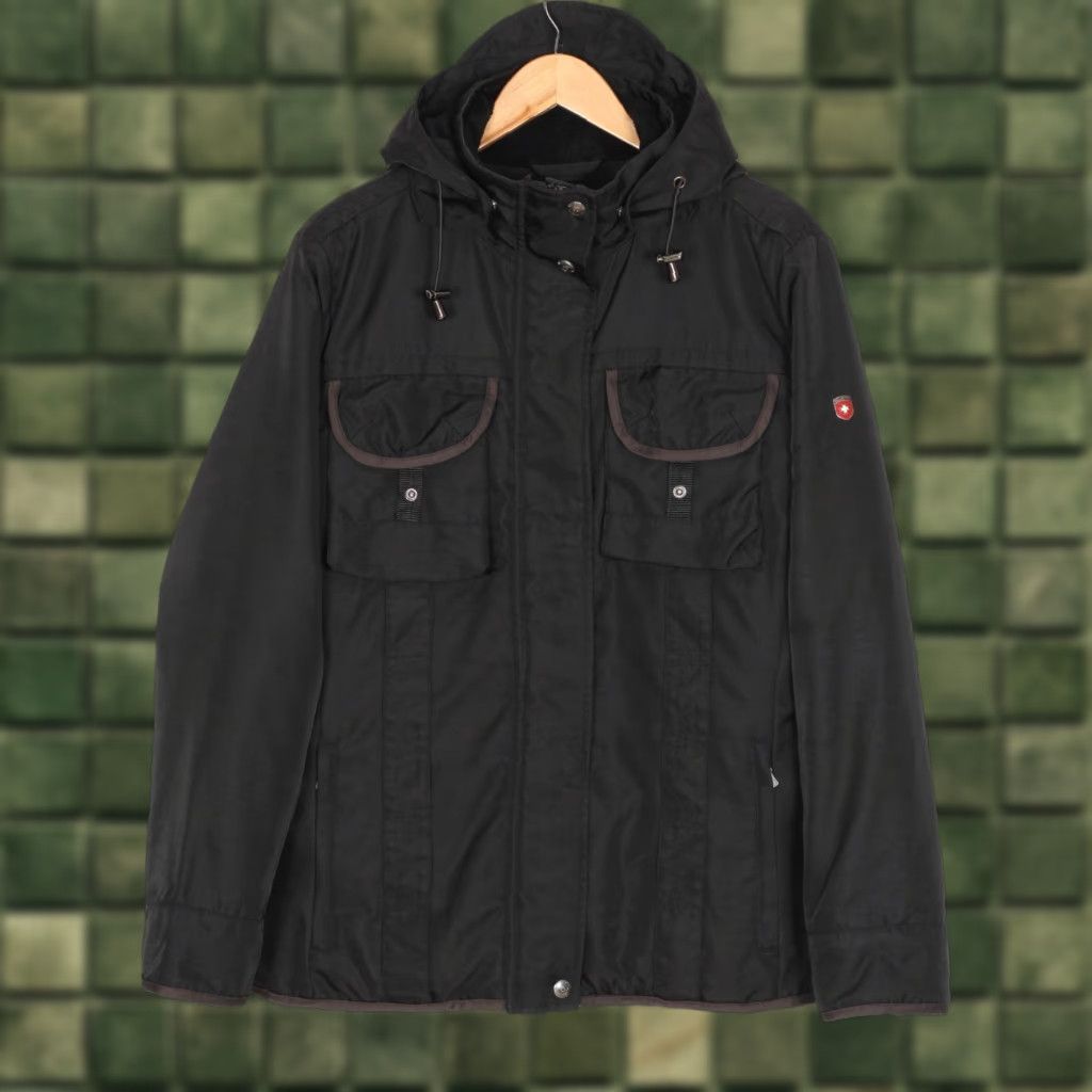 Vintage WELLENSTEYN Sonnenwende Jacket Women L Hooded Waterproof Breathable MJ6274 Size L / US 10 / IT 46 - 1 Thumbnail