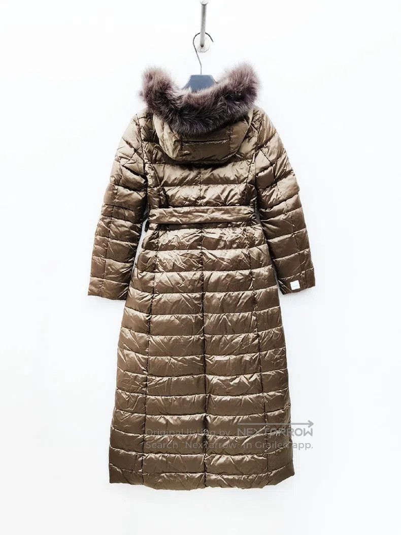 Max Mara Max Mara Fox Fur Collar Long Down Jacket Size M / US 6-8 / IT 42-44 - 2 Thumbnail