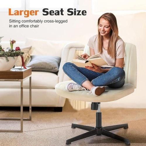 Designer × Homemade No wheels Viral Criss Cross Chair Plus Size Armless Swivel H Size US L / EU 52-54 / 3 - 4 Thumbnail