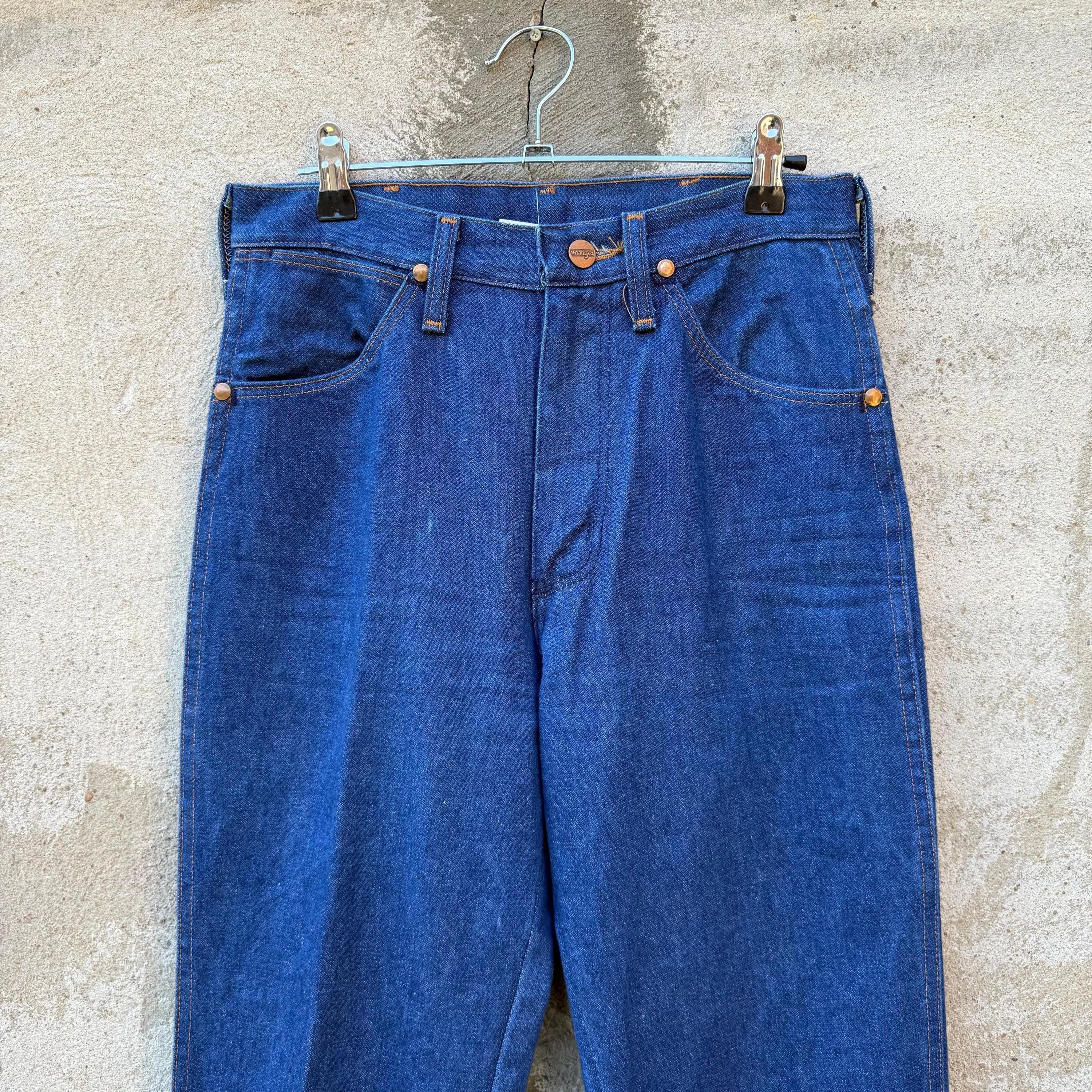 Vintage × Wrangler 90's Wrangler Dark Denim Jeans Size US 28 / EU 44 - 3 Thumbnail