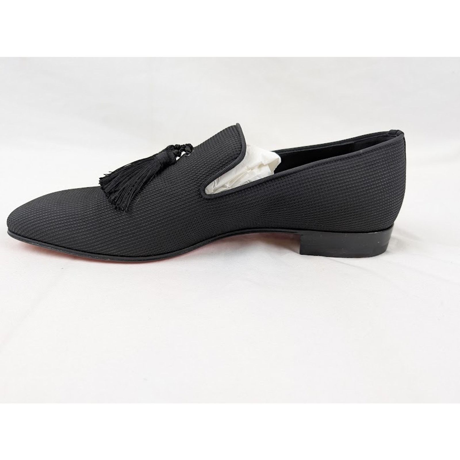Christian Louboutin o1rshd1 Officialito Flat Shoes in Black Size US 13 / EU 46 - 1 Thumbnail