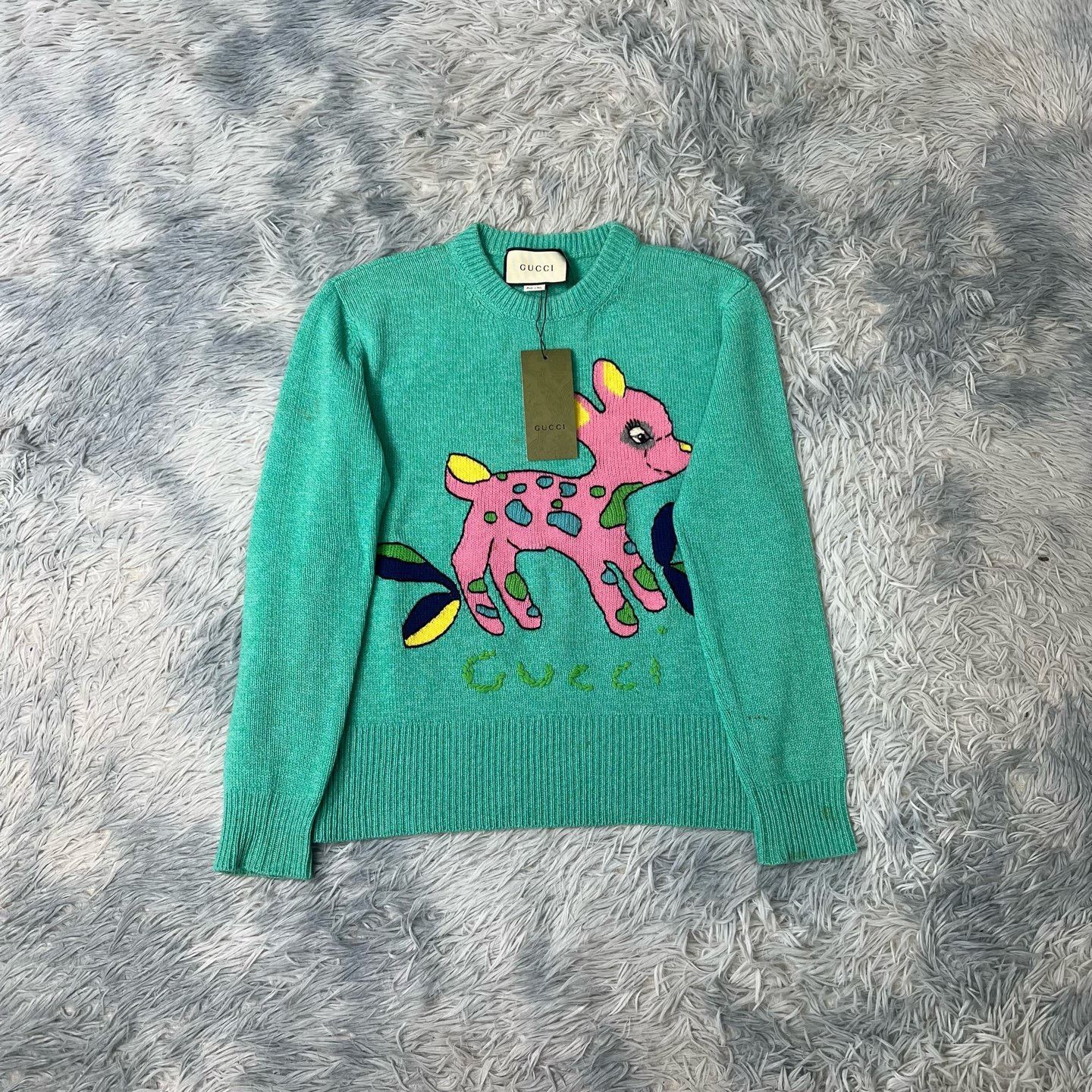 Gucci Gucci Women's Knit Sweater S Size S / US 4 / IT 40 - 1 Thumbnail