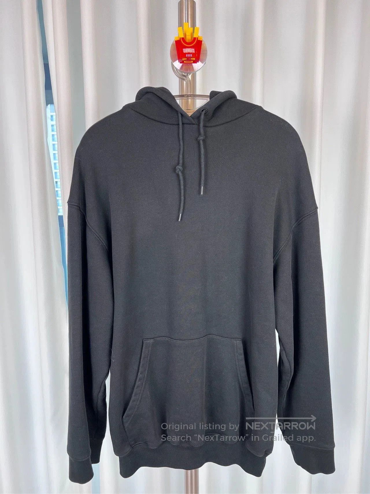 Balenciaga Balenciaga Black Logo Hoodie Sweatshirt. Size US XS / EU 42 / 0 - 1 Thumbnail
