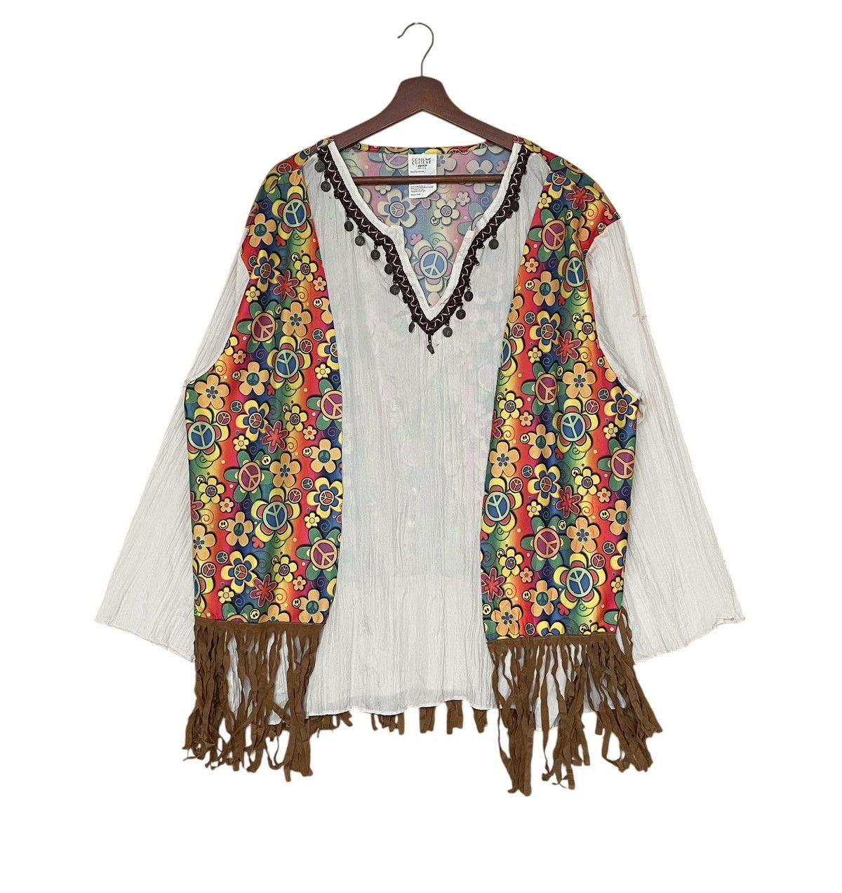 Vintage Vintage Japanese Brand Hippie Shirt 2000s Size US XL / EU 56 / 4 - 1 Thumbnail