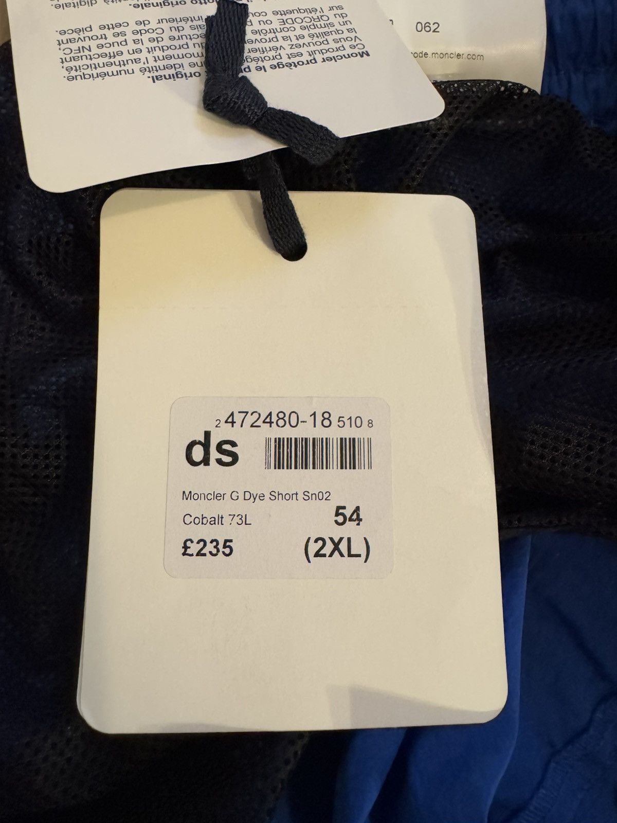 Moncler MONCLER SHORTS marked size 54 SEE REAL MEASUREMENTS IN PHOTO Size US 36 / EU 52 - 16 Thumbnail