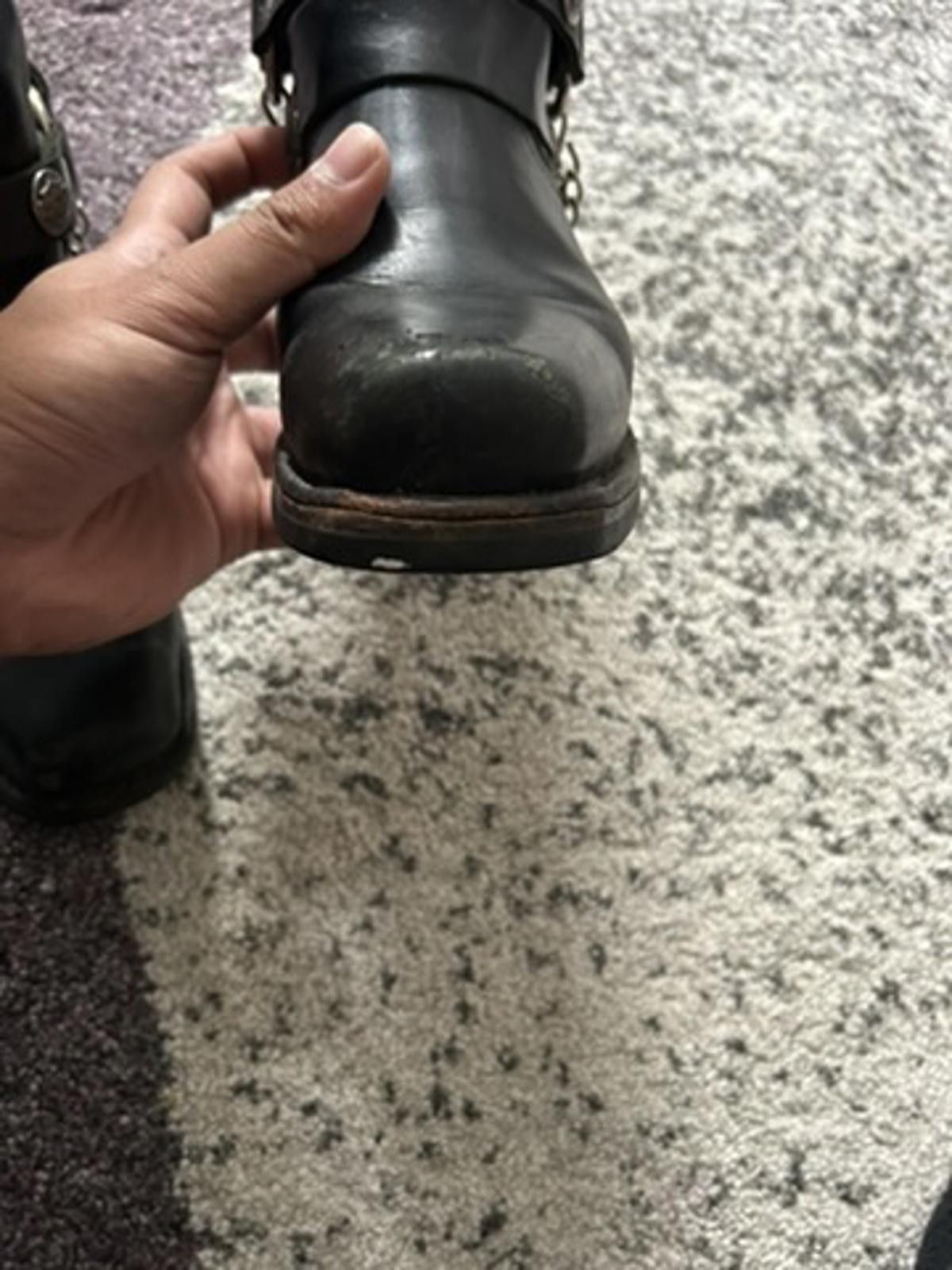 Harley Davidson Vintage Harley-Davidson Black Leather Harness Boots Size US 9 / IT 39 - 9 Thumbnail