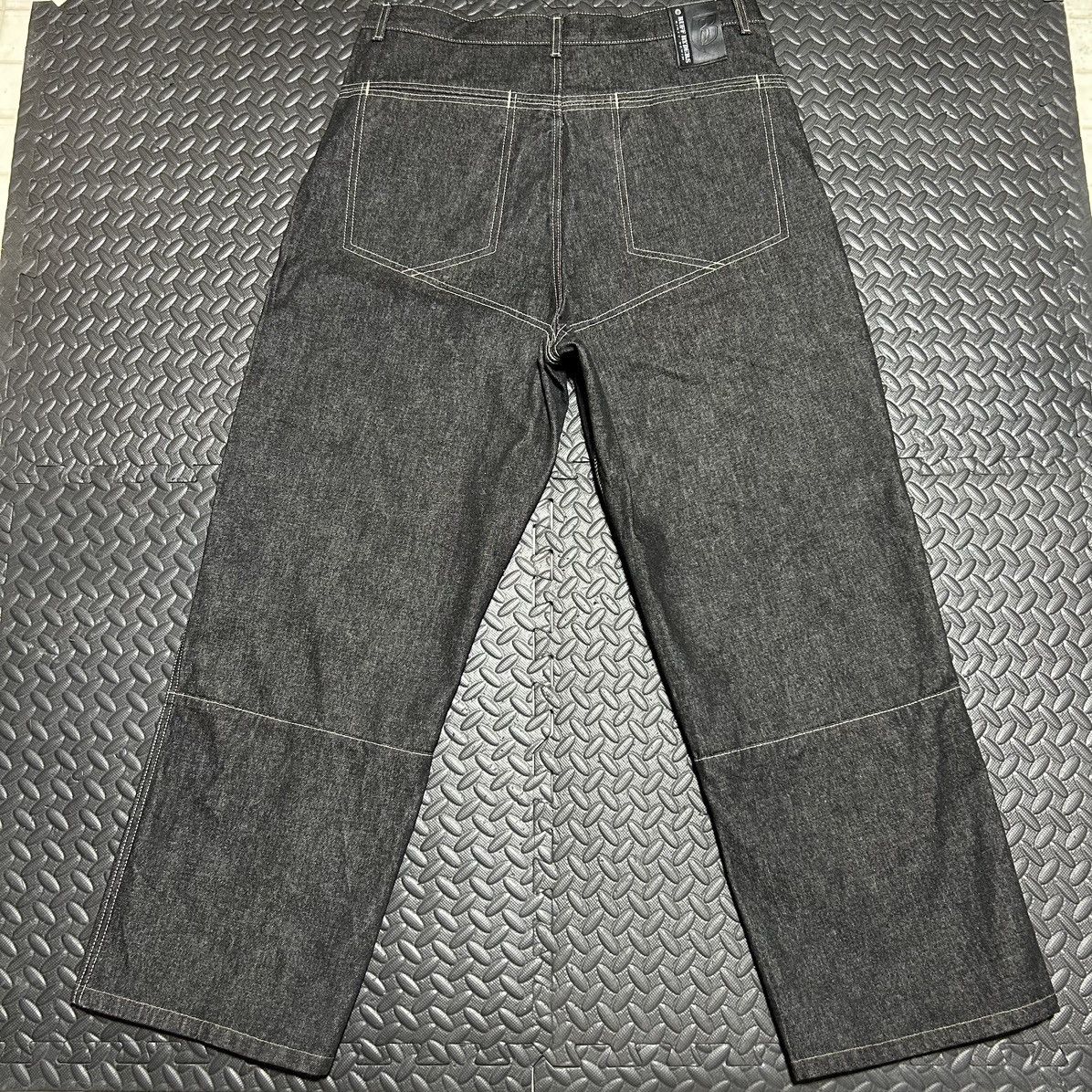 Ruff Ryders × Vintage Ruff Ryders Dirty Denim Cargo Jeans DMX Y2K Sz 38 Dark Wash Size US 38 / EU 54 - 12 Thumbnail