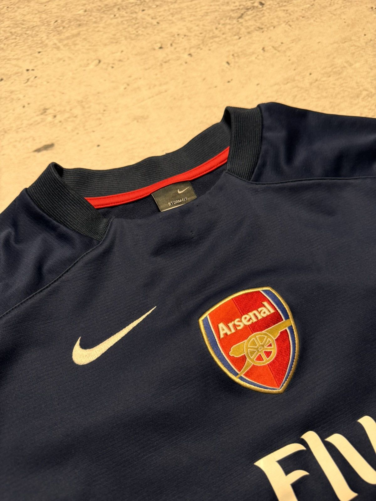 Nike × Vintage NIKE ARSENAL VINTAGE CENTER LOGO OVERSIZE BOXY SWEATSHIRT Size US L / EU 52-54 / 3 - 4 Thumbnail