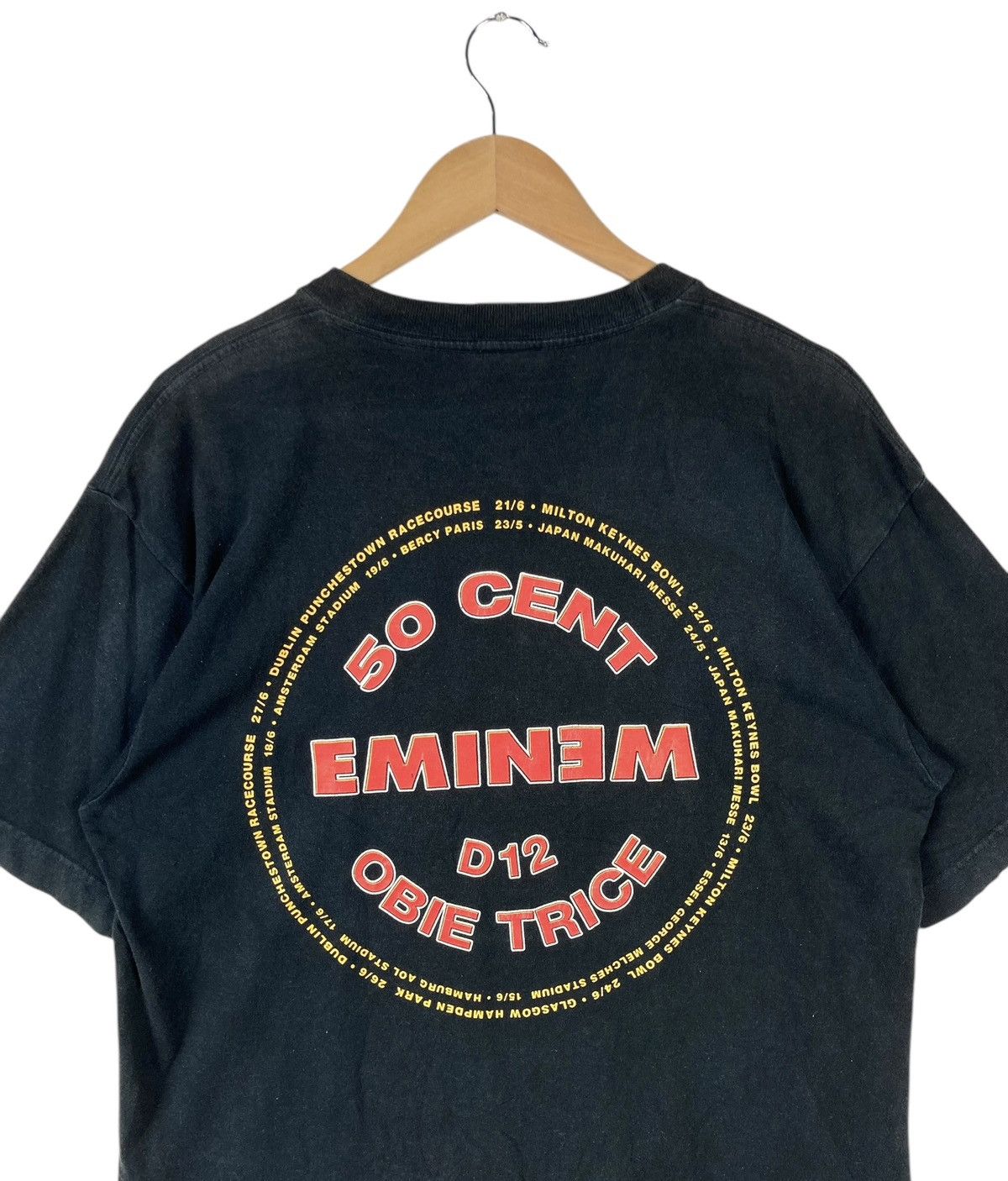 50 Cent × Eminem × Rap Tees Vintage y2k 2002 The Anger Management Tour Eminem 50 Cent Size US XL / EU 56 / 4 - 2 Thumbnail