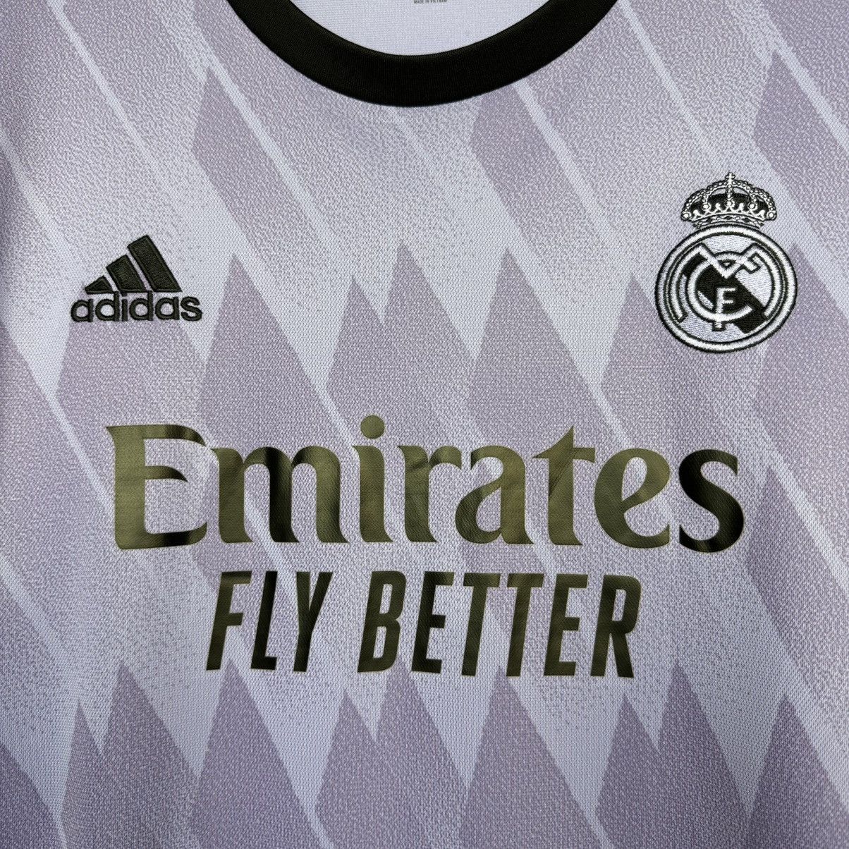 Adidas REAL MADRID 2022 2023 AWAY FOOTBAL SHIRT SOCCER JERSEY sz3XL Size US XXL / EU 58 / 5 - 6 Thumbnail