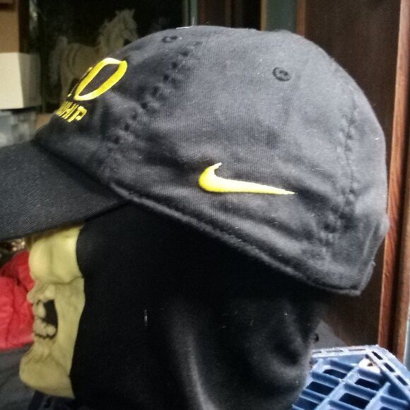 Nike Nike Oregon Ducks BCS National Championship Strap Hat Cap Size ONE SIZE - 4 Thumbnail