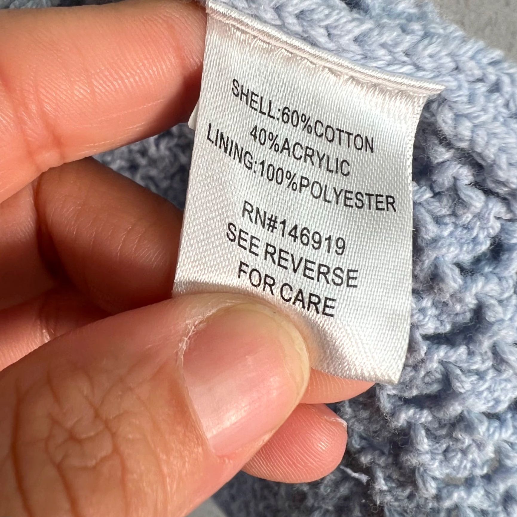 Vintage VINTAGE Freshman 1996 Skirt Small Light Blue Knit Ruffle Hem Mini Cotton Blend Women’s Adult Small Overall/Skirt Light Blue 1990s Womens Size 28" / US 6 / IT 42 - 4 Thumbnail