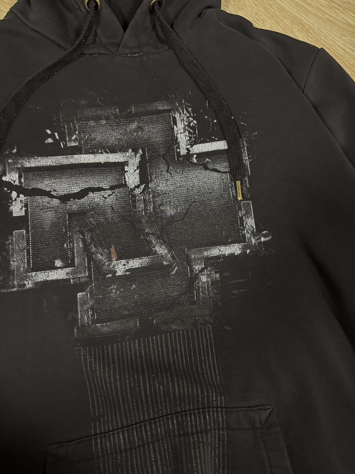 Vintage VINTAGE RAMMSTEIN MERCH HOODIE Size US L / EU 52-54 / 3 - 3 Thumbnail