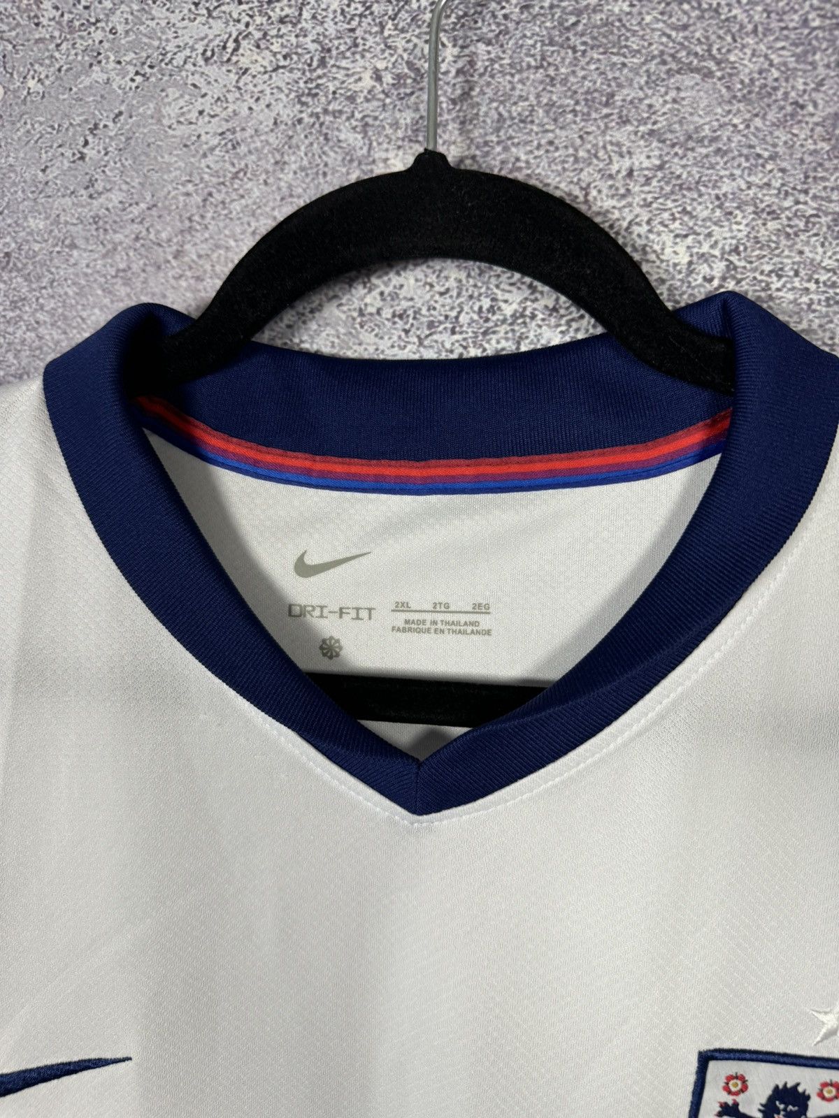 Vintage England National Team 2024 Home Soccer Jersey Size US XXL / EU 58 / 5 - 7 Thumbnail