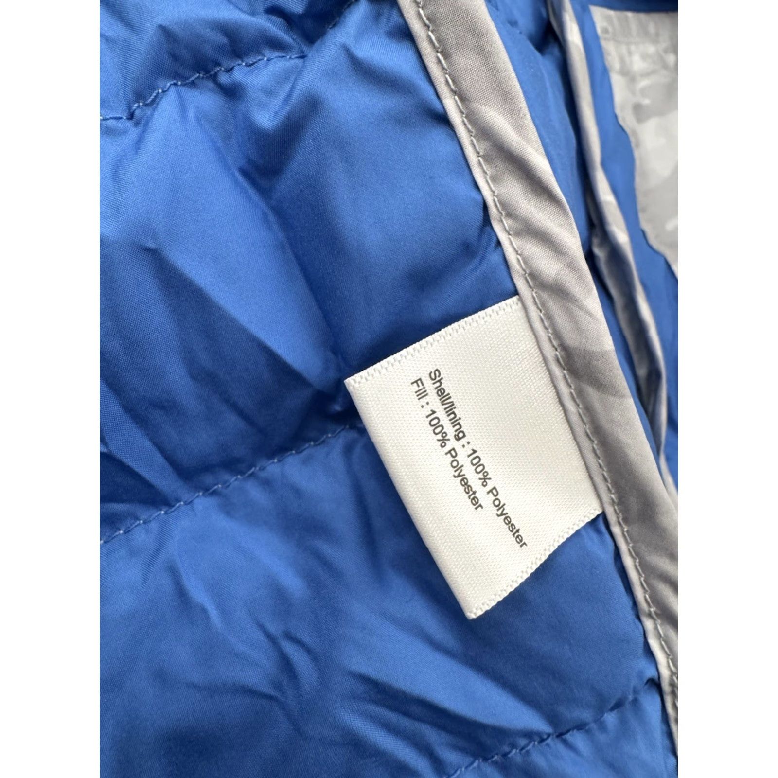 Peter Millar PETER MILLAR Camouflage Full Zip L Mens Quilted Vest - Gray - Golf - VEST Mens Large Camouflage Quilted Full Zip Size US L / EU 52-54 / 3 - 8 Thumbnail