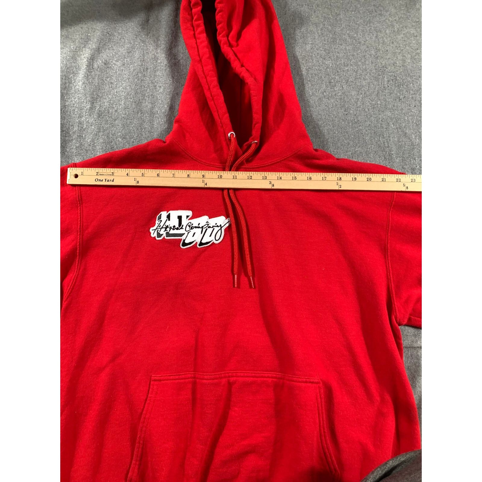 Other Port & Company Hoodie Adult Large Red Pullover Size US L / EU 52-54 / 3 - 6 Thumbnail