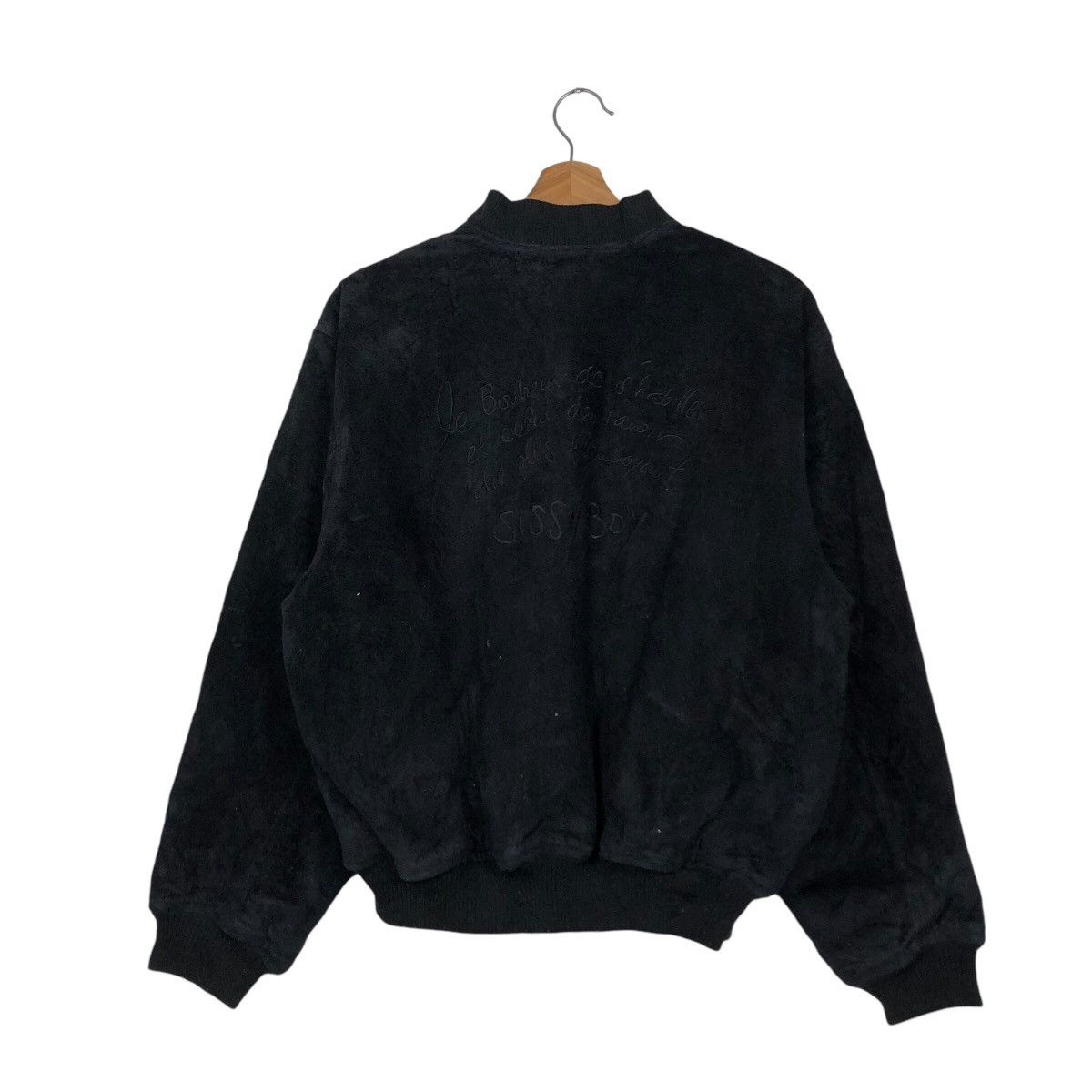 Japanese Brand 📌Vintage Suede Bomber Jacket Mink Fur Blanket Issey Miyake Size US M / EU 48-50 / 2 - 9 Thumbnail