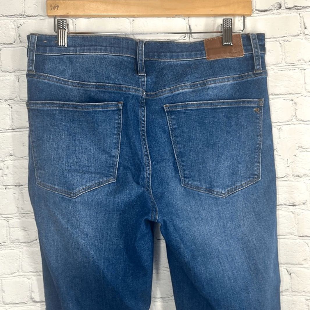 Madewell Madewell Jeans 10” High Rise Skinny Slightly Distressed Button Fly Women 31 Blue Jeans Size 24" / US 00 / IT 34 - 6 Thumbnail