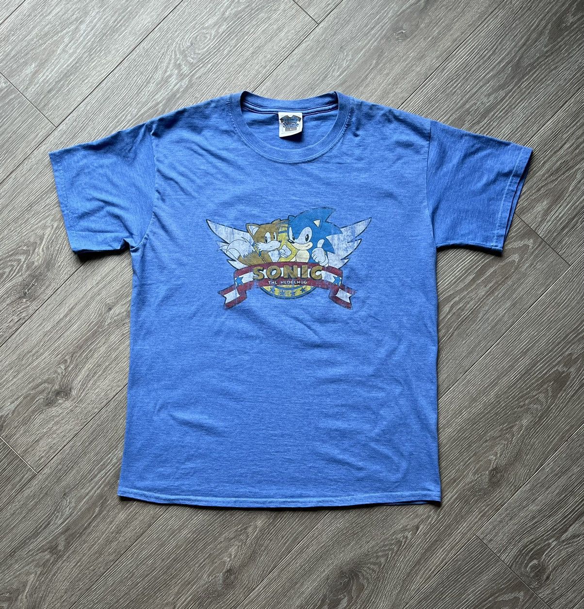 Nintendo × Playstation × Vintage Vintage Sega Sonic The Hedgehog Shadow Video Games Movie Tee Size US L / EU 52-54 / 3 - 1 Thumbnail
