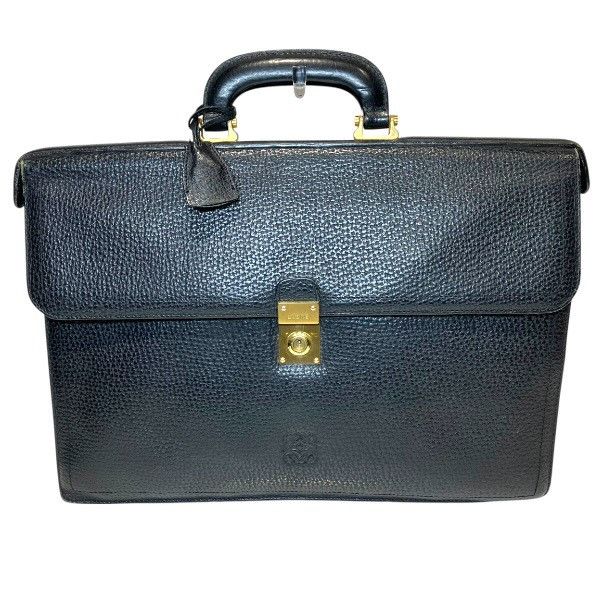 Loewe Loewe Loewe Anagram Leather Briefcase Leather Business Bag DUTY FREE for USA Size ONE SIZE - 1 Thumbnail