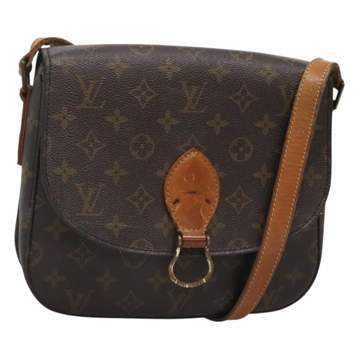 Louis Vuitton LOUIS VUITTON Monogram Saint Cloud GM Shoulder Bag M51242 Size ONE SIZE - 1 Thumbnail