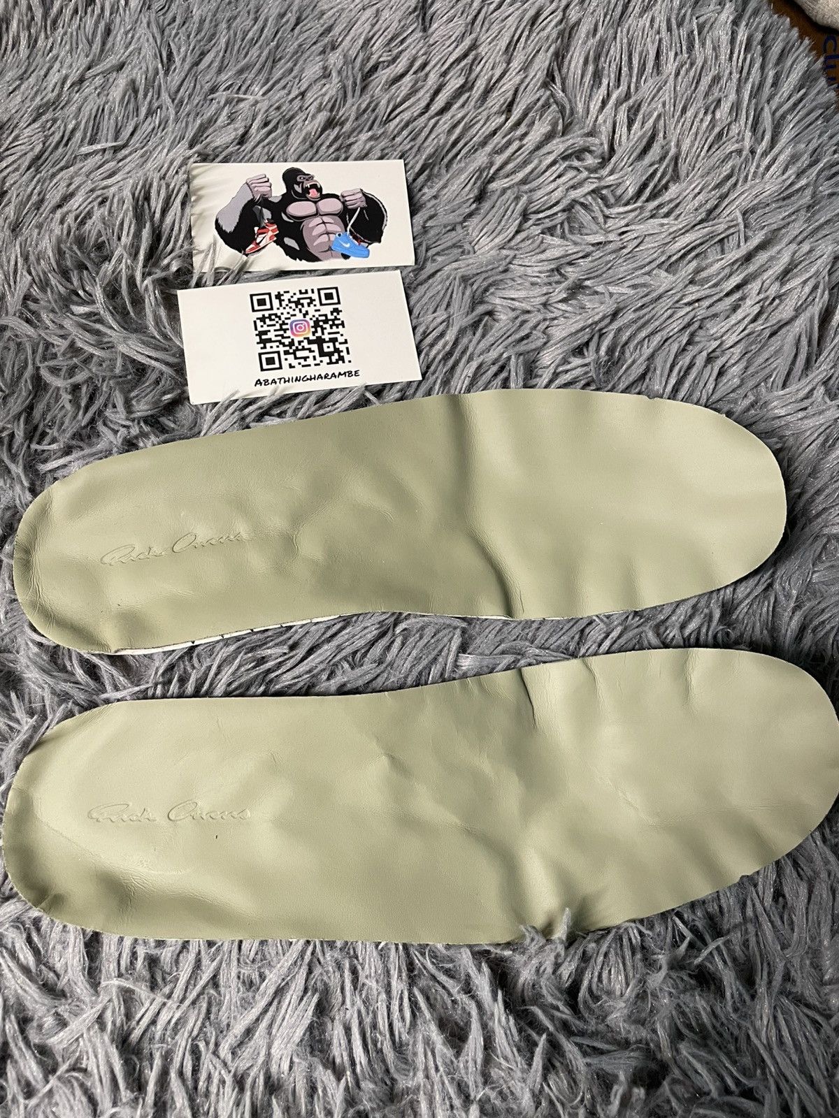 Rick Owens Rick Owens Ramone Low Jumbo Lace Celadon/Milk Size US 8 / EU 41 - 7 Thumbnail