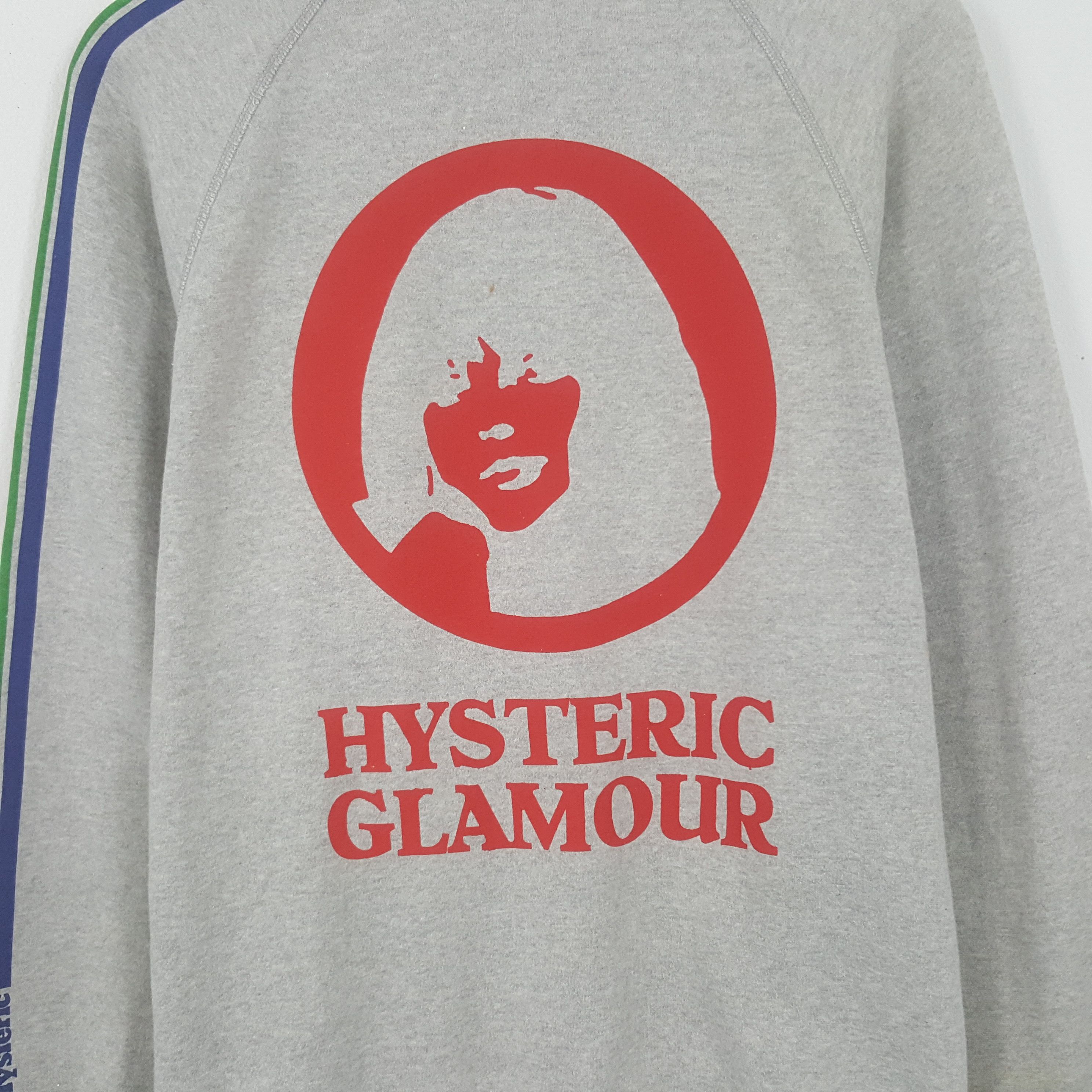 Hysteric Glamour × Japanese Brand × Vintage Vintage Hysteric Glamour Zipper Custom Art Sweater Size US M / EU 48-50 / 2 - 2 Thumbnail