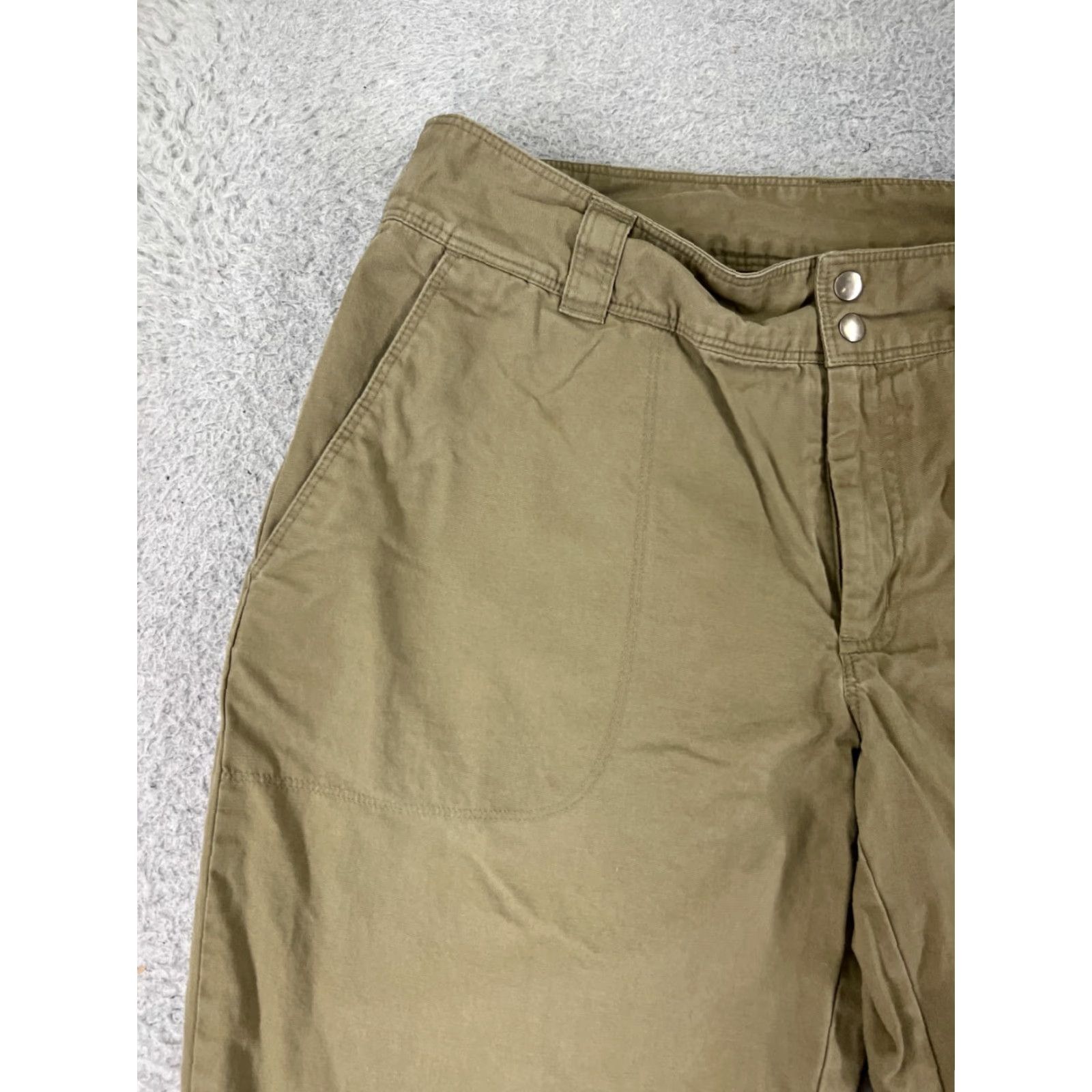 Patagonia Patagonia Shorts Womens 8 Beige All-Wear Capris 100% Cotton Hiking Camping 28x14 Size 30" / US 8 / IT 44 - 4 Thumbnail