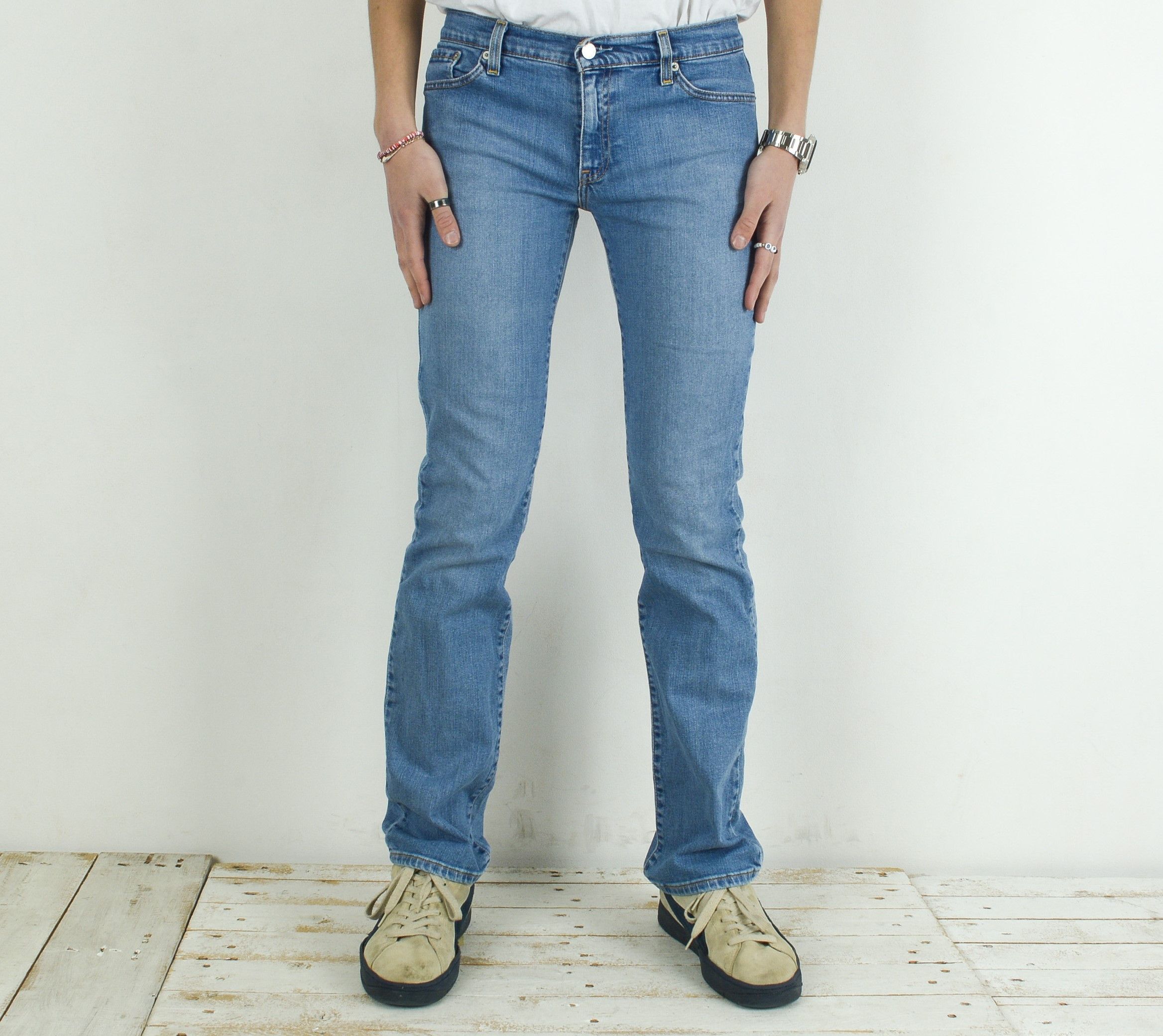 Levi's 749 88 W32 L34 Regular Straight Jeans Denim Pants Trouser Size 32" / US 10 / IT 46 - 1 Thumbnail