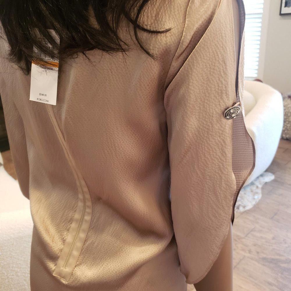 Bcbgmaxazria BCBG Max Azria NWT Silk Shift Dress Size S / US 4 / IT 40 - 7 Thumbnail
