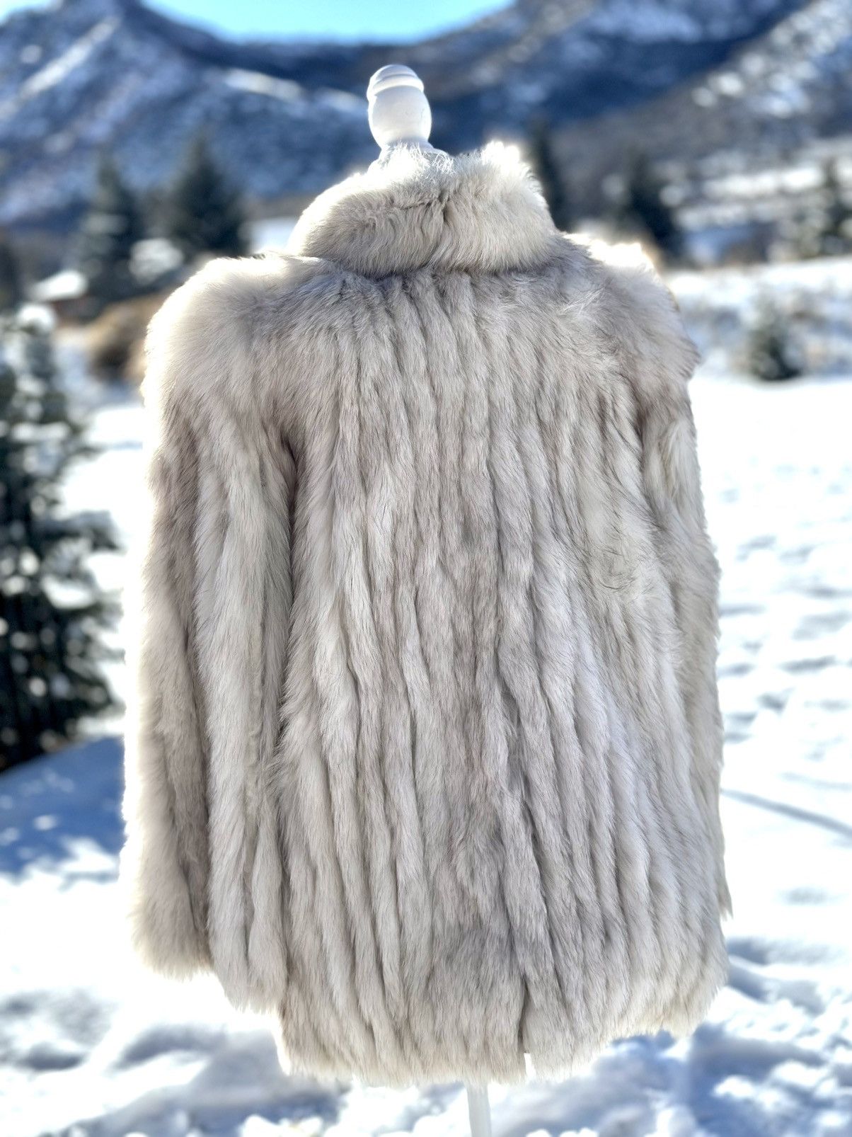 Sagafurs Fox Fur Coat Size ONE SIZE - 4 Thumbnail
