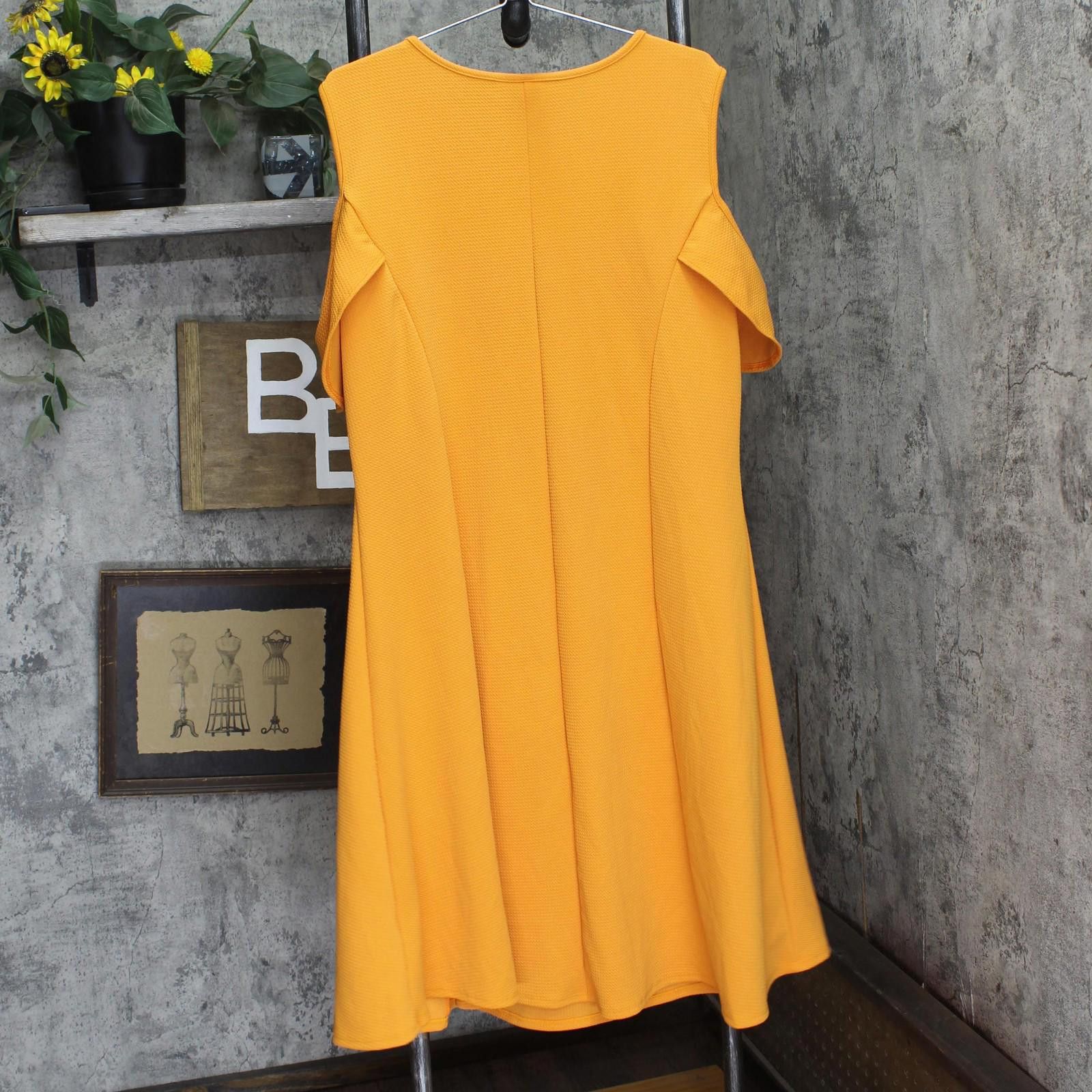Other Nwt 24seven Comfort Apparel Length Dress Peach Orange 3x Size 3XL / US 20-22 - 2 Thumbnail