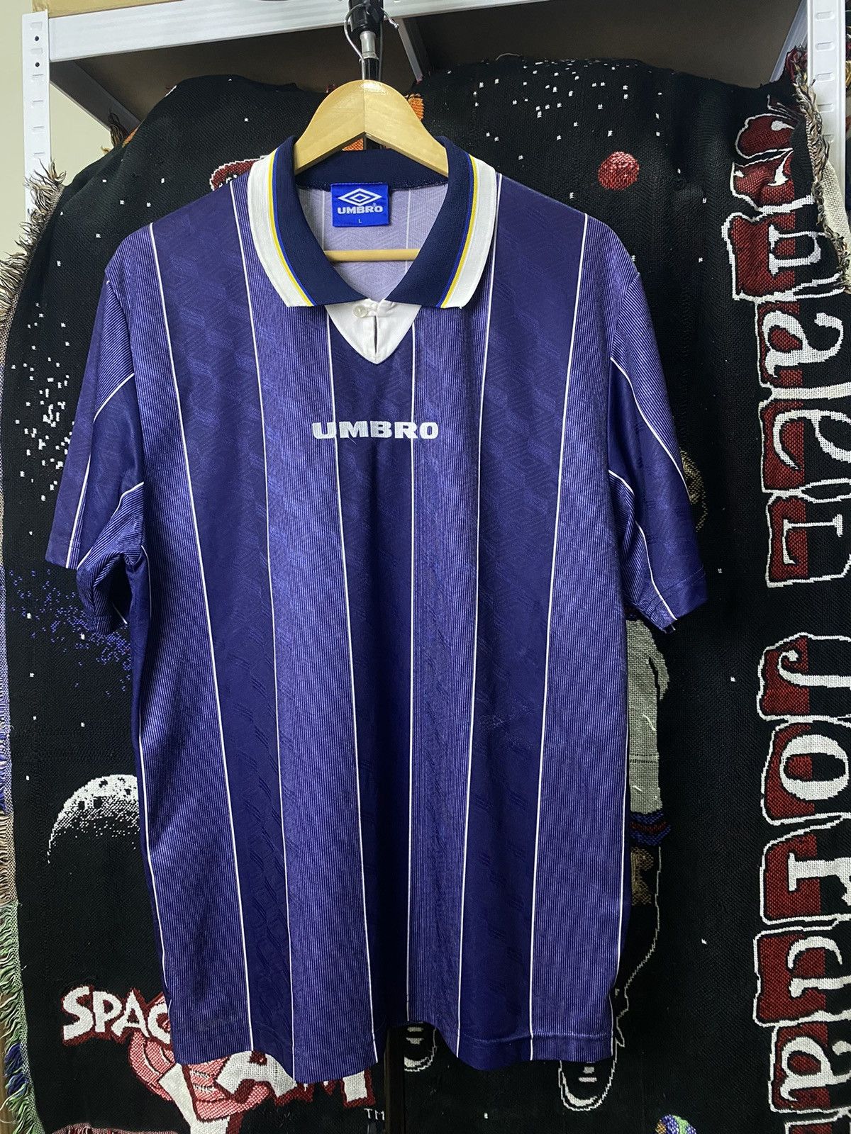 Umbro Vintage Umbro Jersey Size US L / EU 52-54 / 3 - 1 Thumbnail