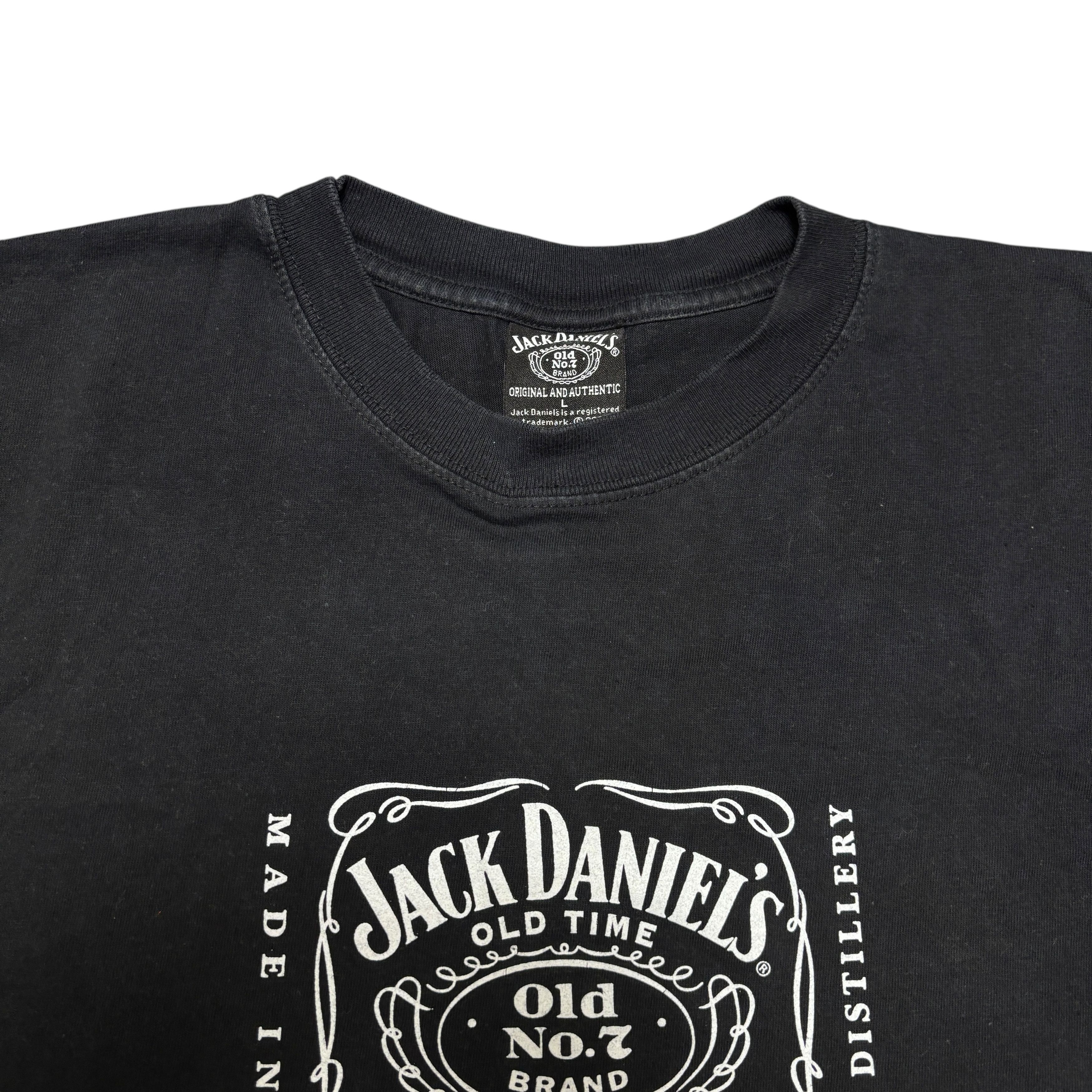 Band Tees × Vintage Vintage Jack Daniels Shirt Alcohol Whiskey 90s Graphic Tee Size US L / EU 52-54 / 3 - 5 Thumbnail