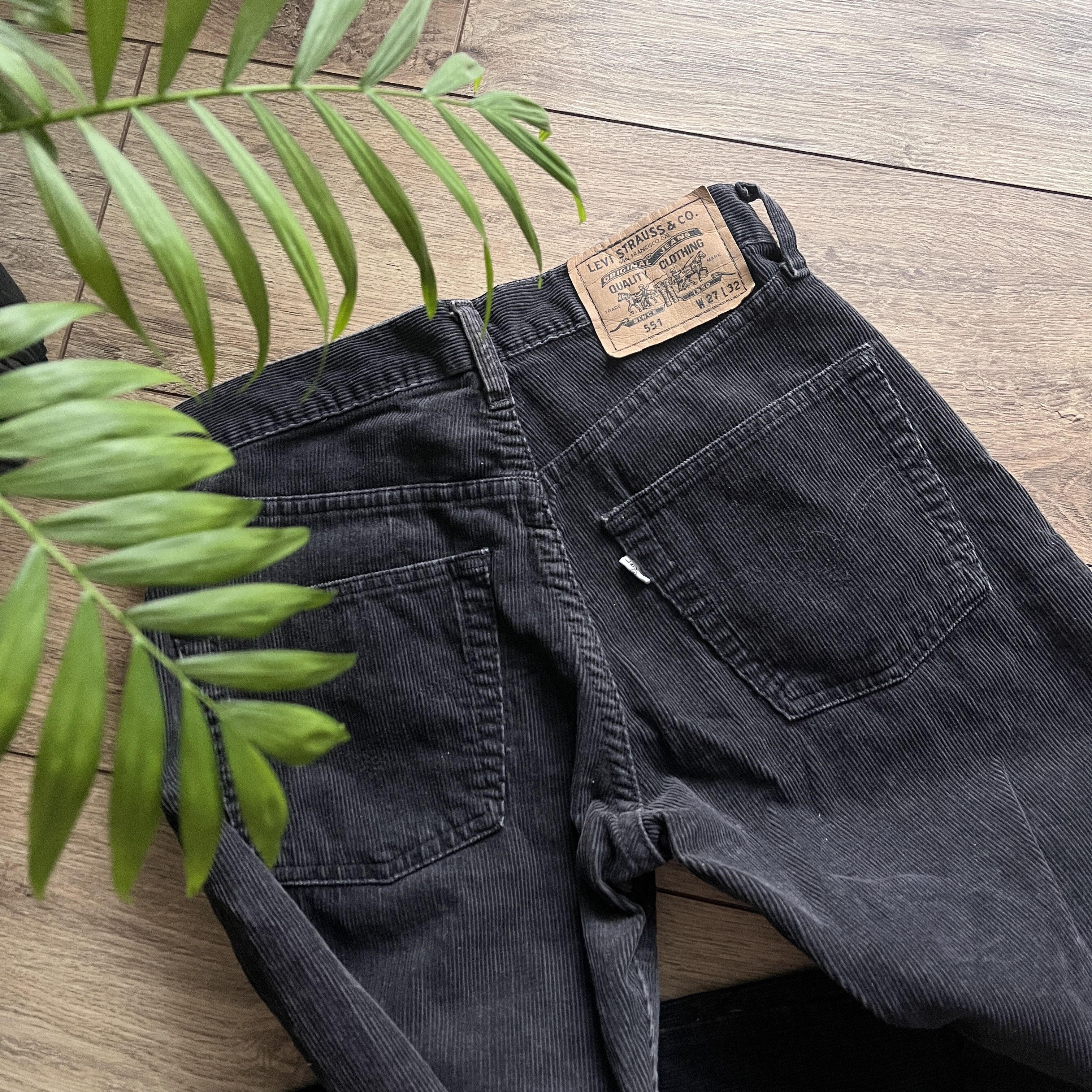 Levi's × Vintage Vintage y2k Corduroy Levis 551 Denim USA Size US 27 - 5 Thumbnail